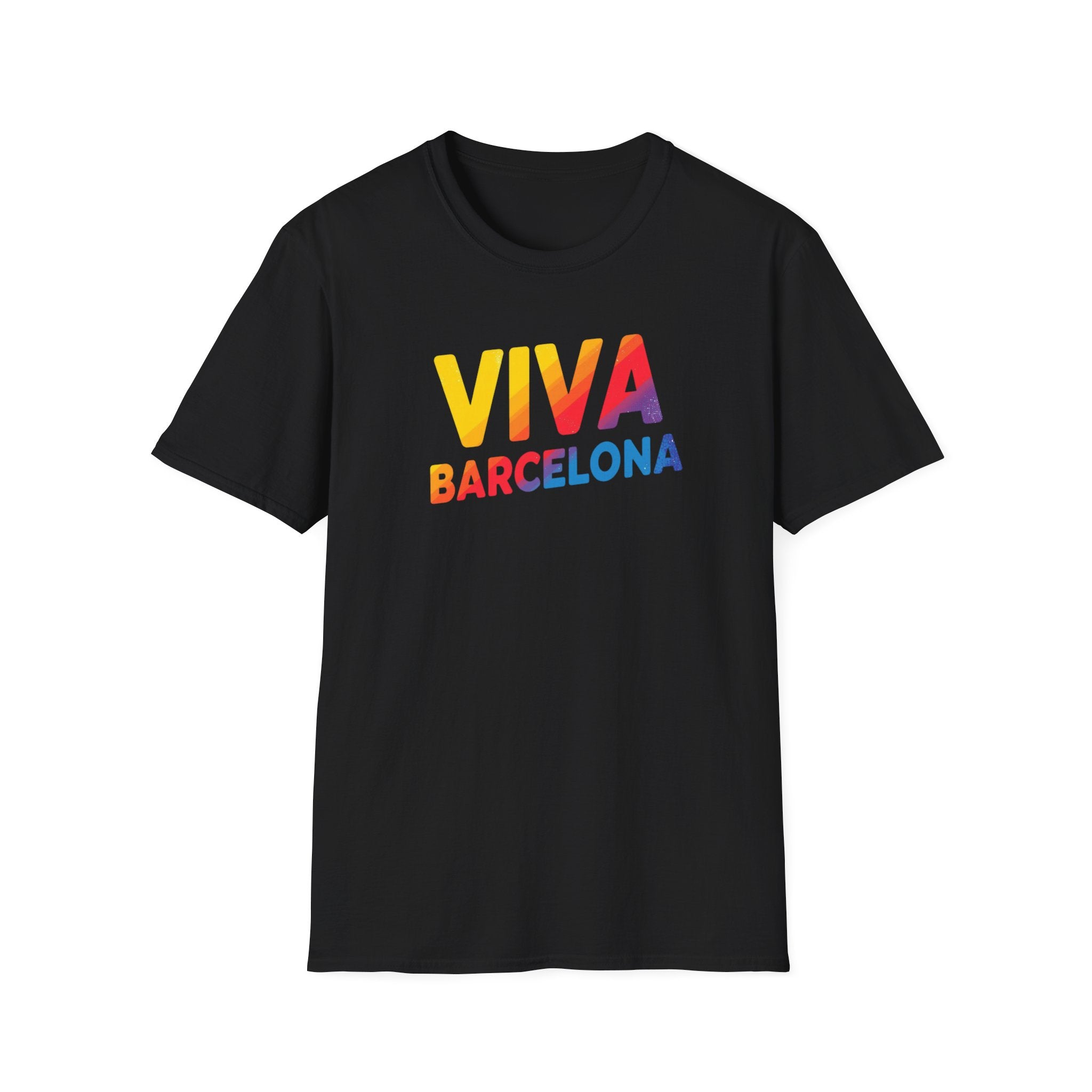 Viva Barcelona T-Shirt | Colorful Spain Travel Tee