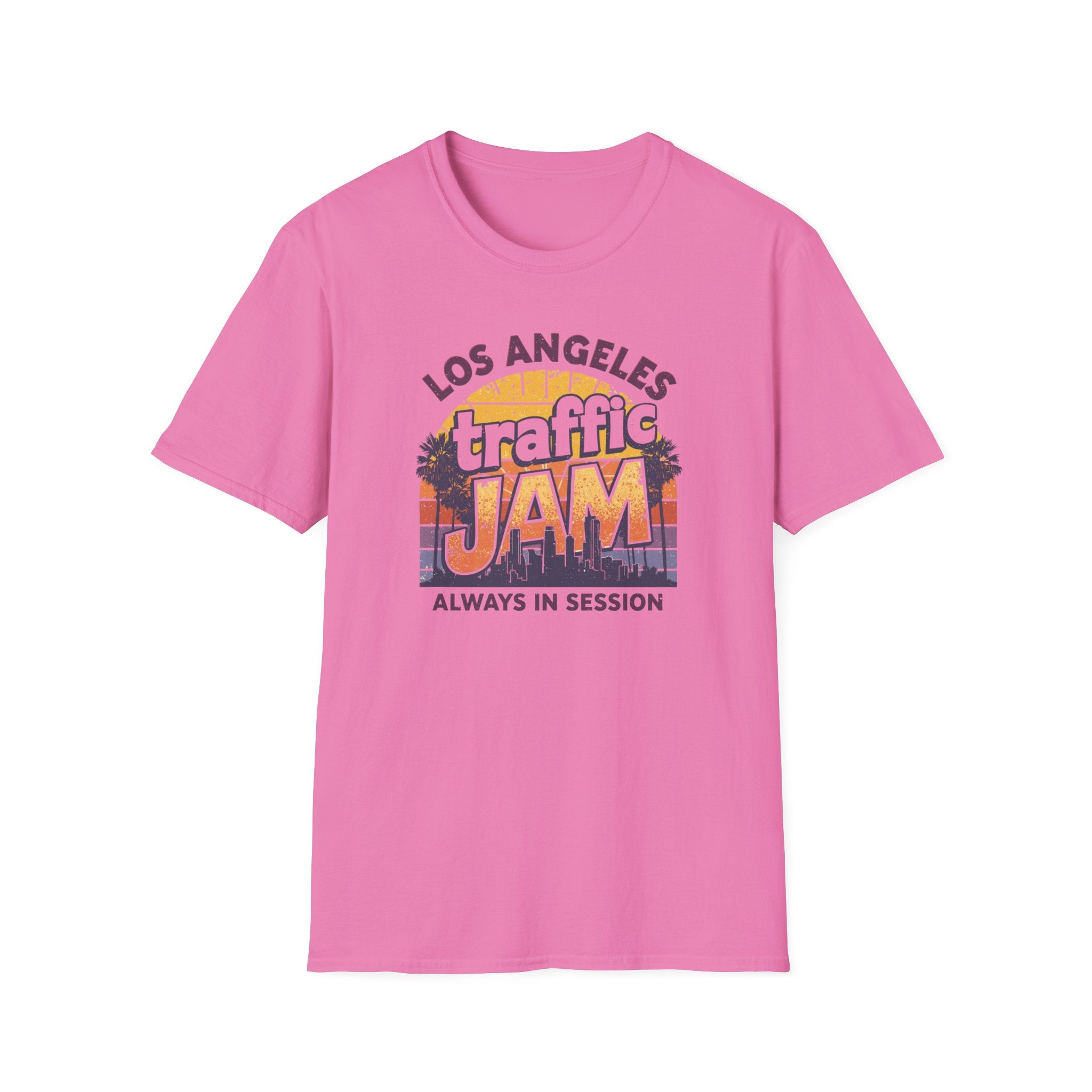 Los Angeles Traffic Jam T-Shirt — Retro 'Always in Session' CA City Tee