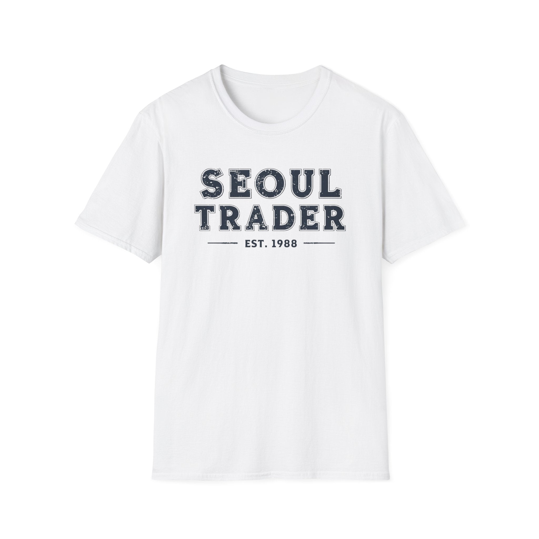 Seoul Trader T-Shirt – Vintage Collegiate 'EST. 1988' Seoul Graphic Tee