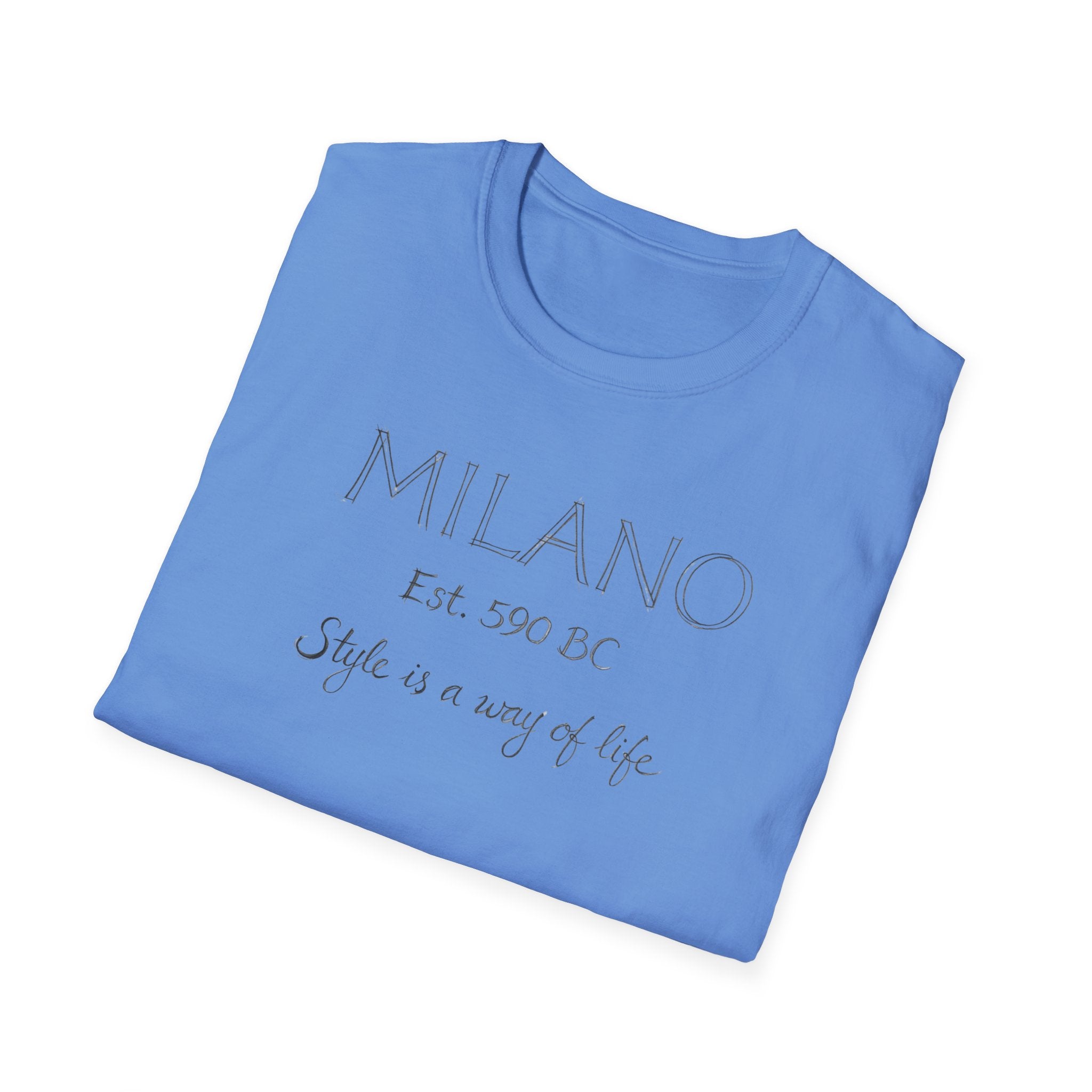 Milano Est. 1400 BC "Style Is a Way of Life" T-Shirt