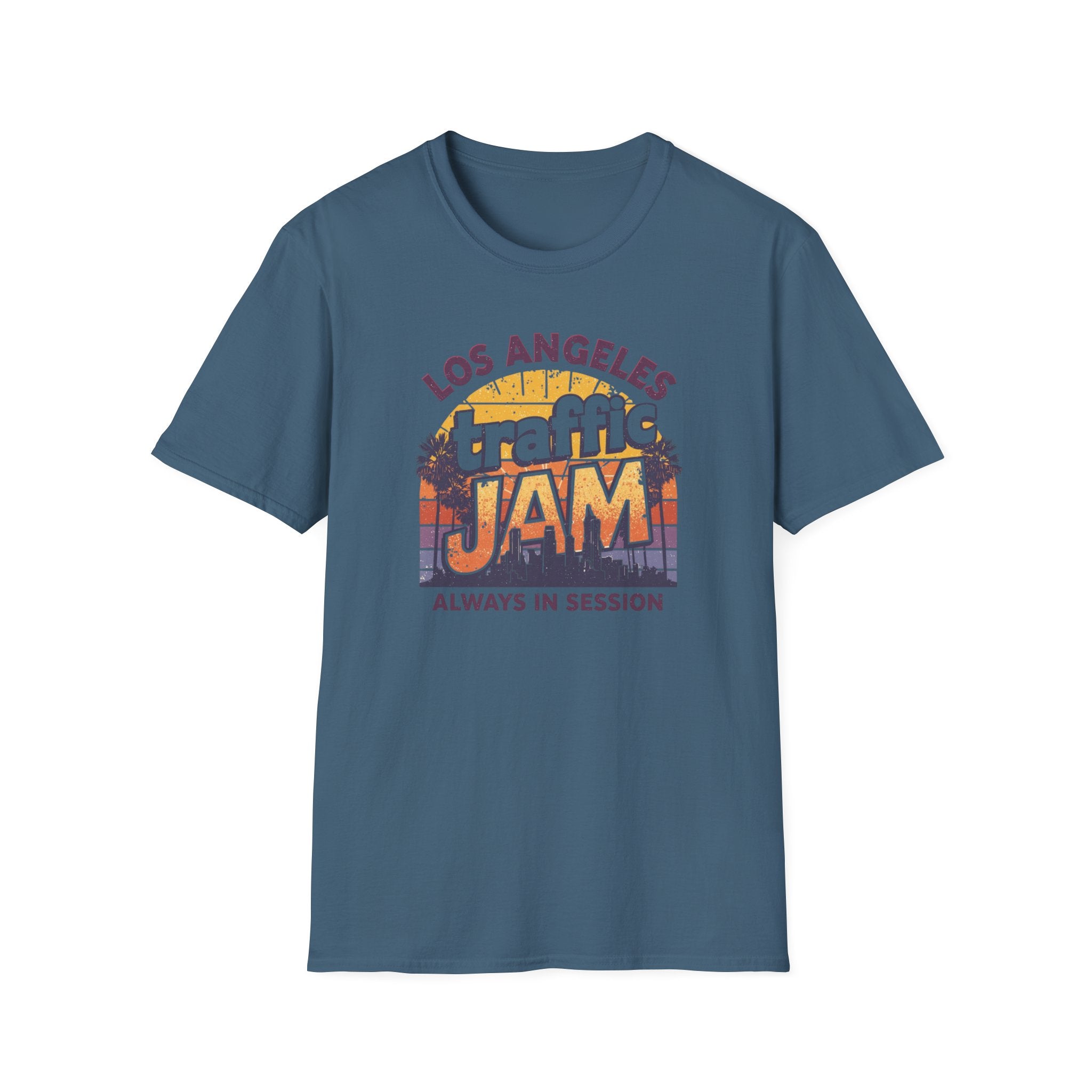 Los Angeles Traffic Jam T-Shirt — Retro 'Always in Session' CA City Tee