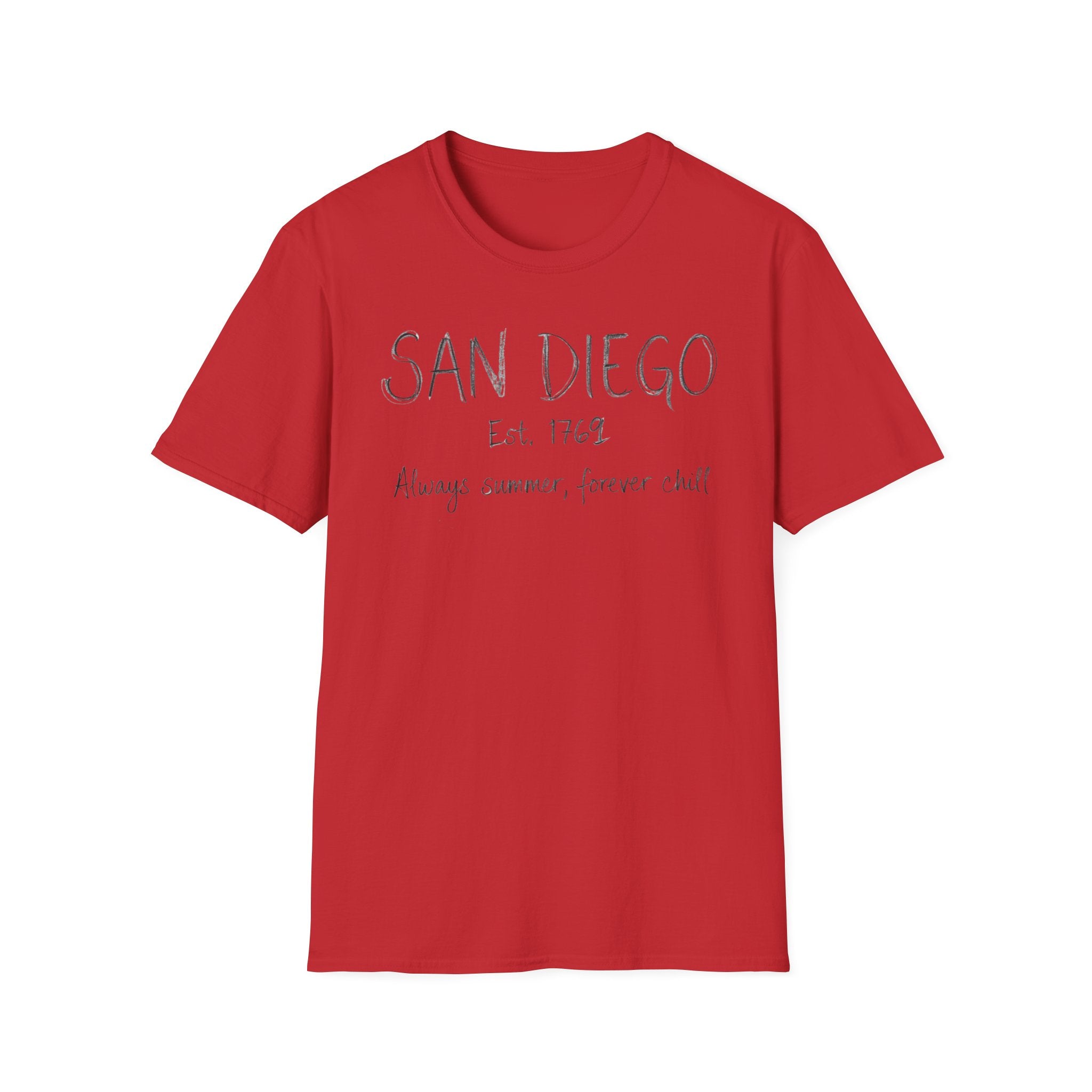 San Diego Est. 1769 "Always Summer, Forever Chill" T-Shirt