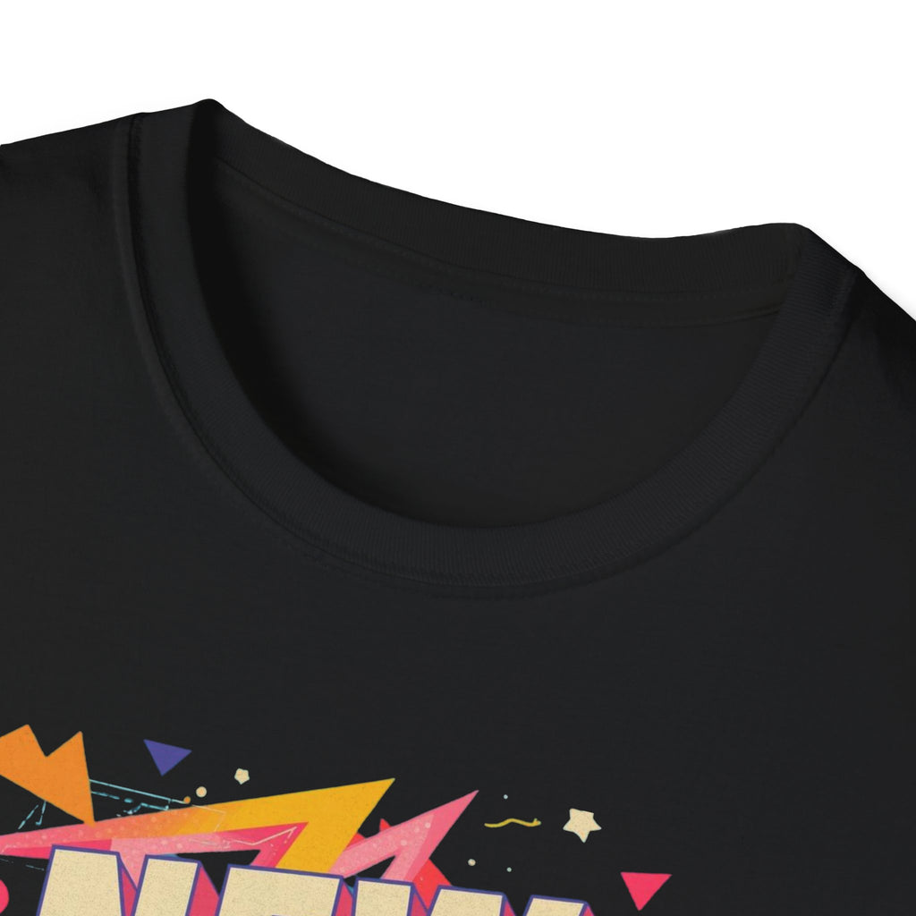 New York Retro Pop Art T-Shirt | Colorful City Typography