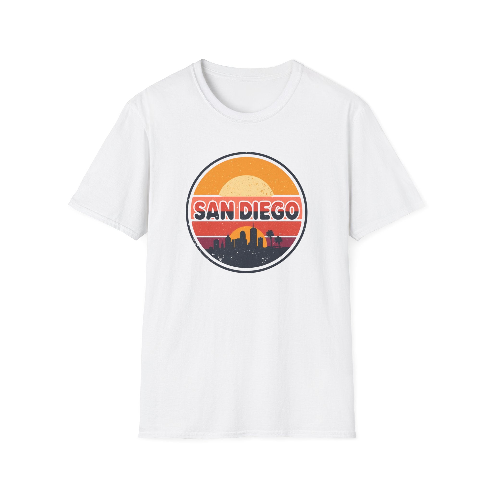 San Diego Sunset Graphic T-Shirt
