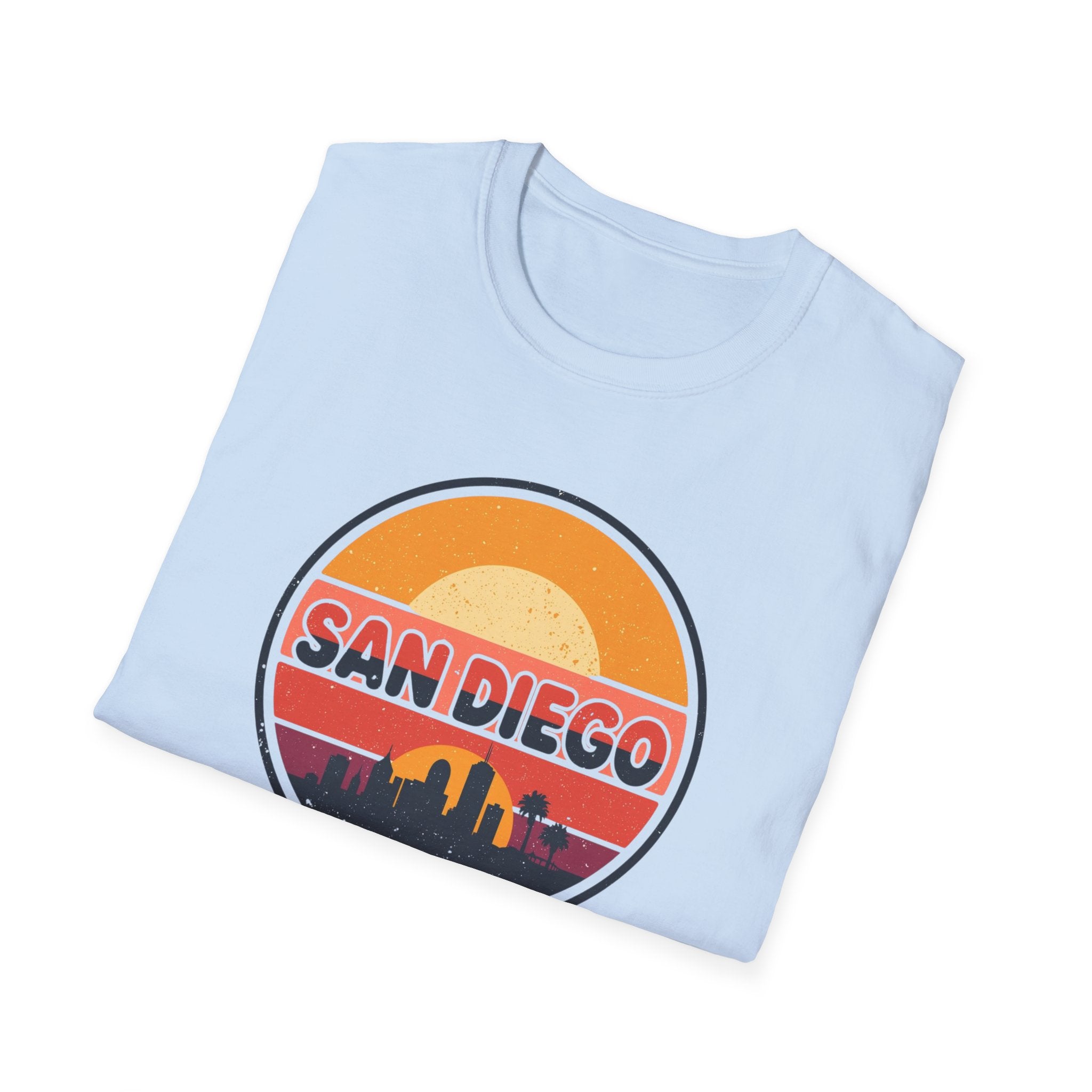 San Diego Sunset Graphic T-Shirt