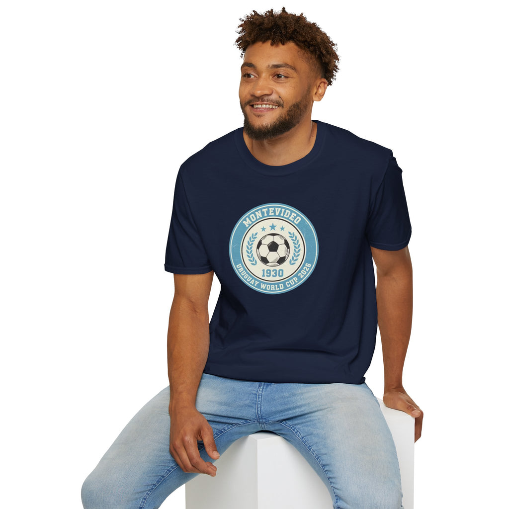 Montevideo 1930 Soccer Crest T-Shirt