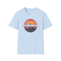 Toronto Retro Sunset T-Shirt — Vintage City Skyline Tee