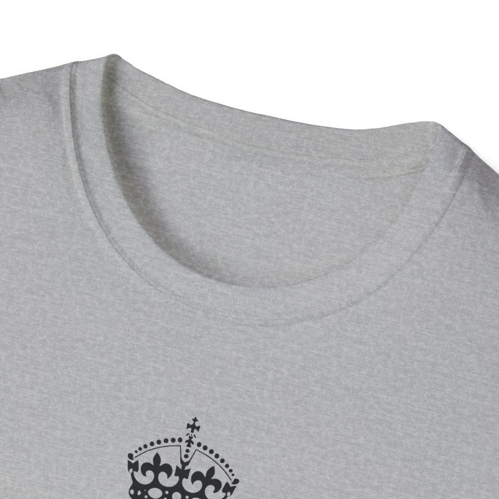 Keep Calm and Carry On T-Shirt | Classic Crown Typography