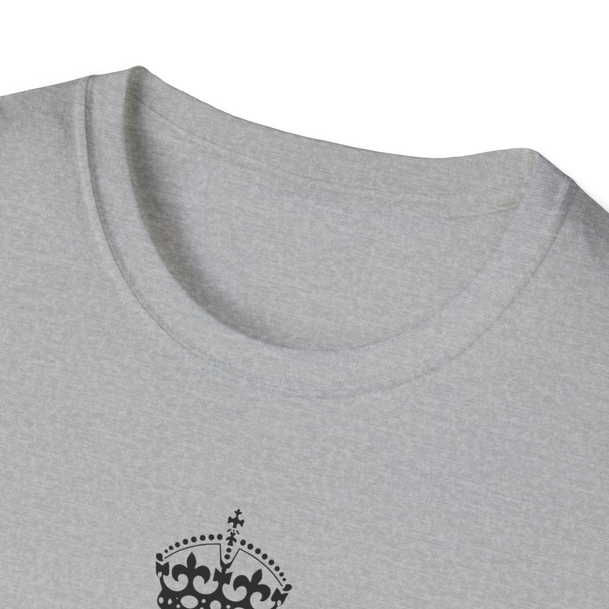Keep Calm and Carry On T-Shirt | Classic Crown Typography