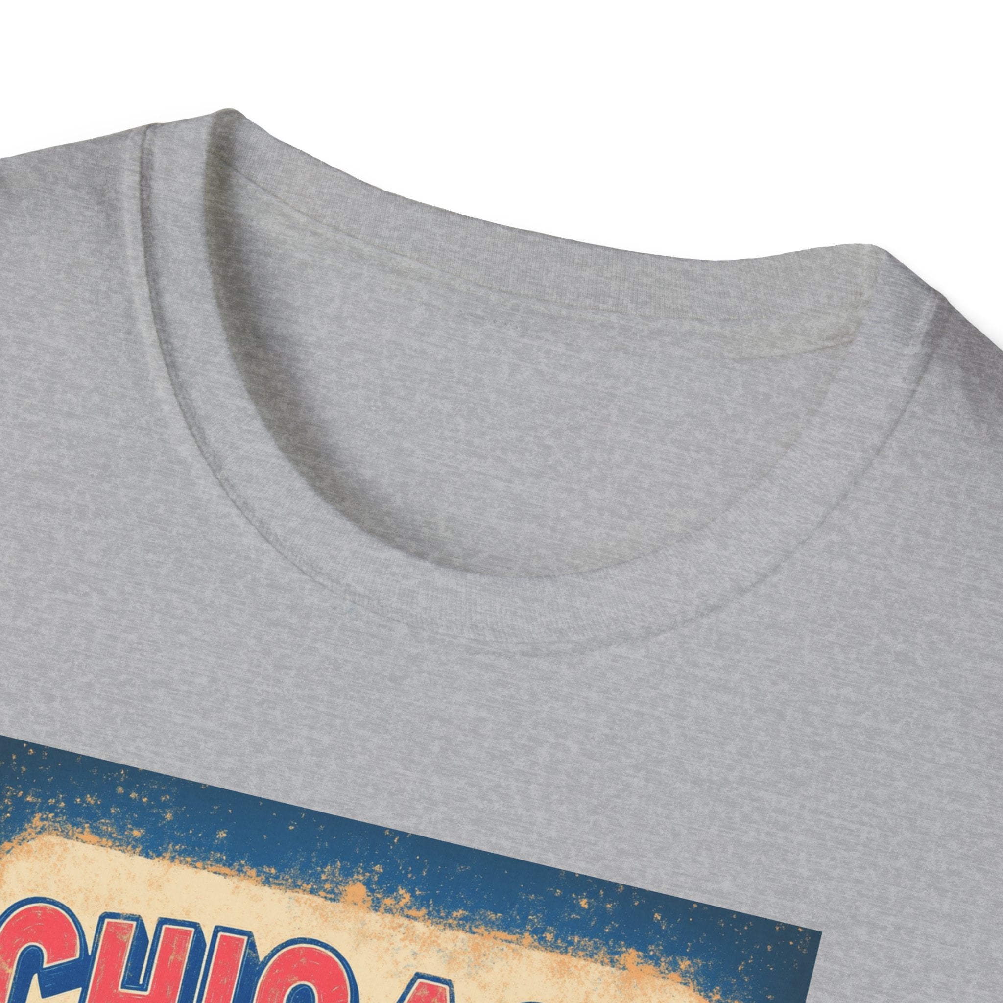 Chicago Retro Skyline T-Shirt | Vintage City Typography