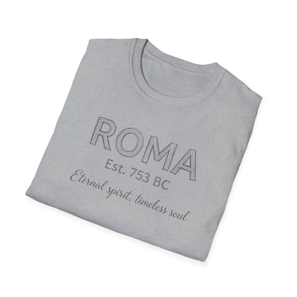 Roma Est. 753 BC T-Shirt – Vintage Rome Travel Tee