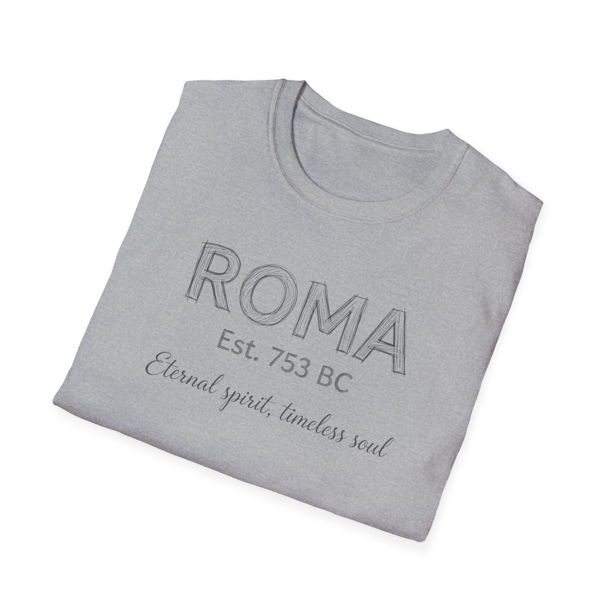 Roma Est. 753 BC T-Shirt – Vintage Rome Travel Tee