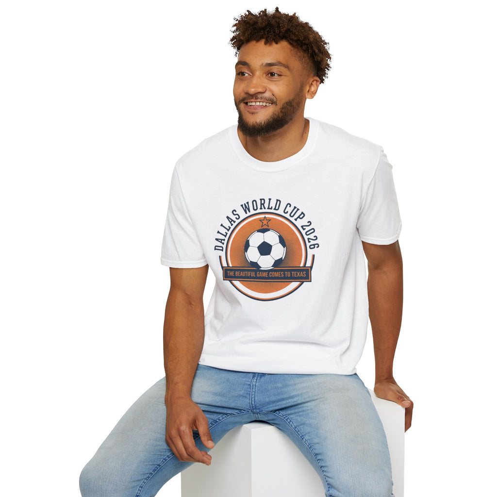 Dallas World Cup 2026 Soccer T-Shirt — "The Beautiful Game Comes to Texas"