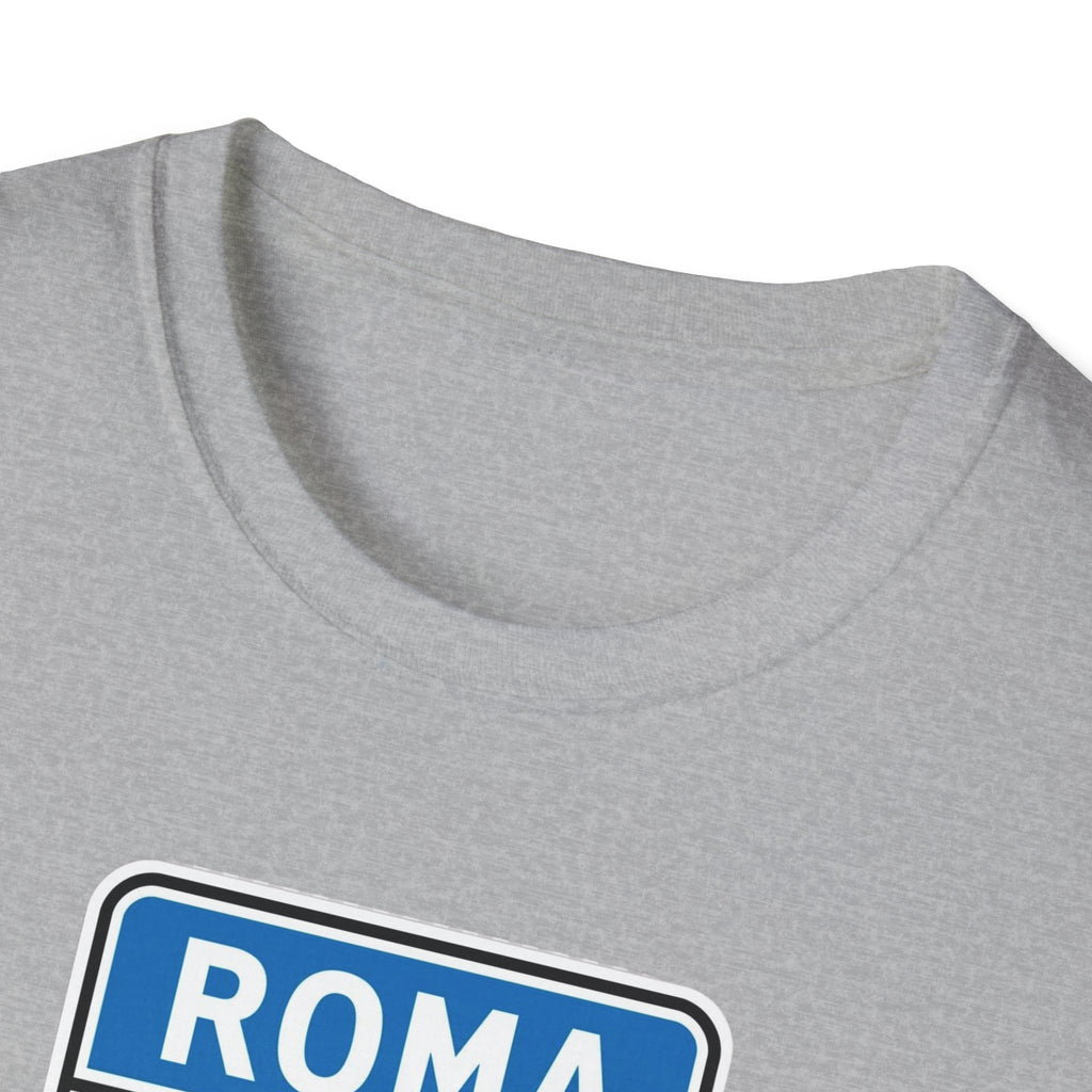 Roma Italian "Honk if you like silence" Unisex Softstyle T-Shirt