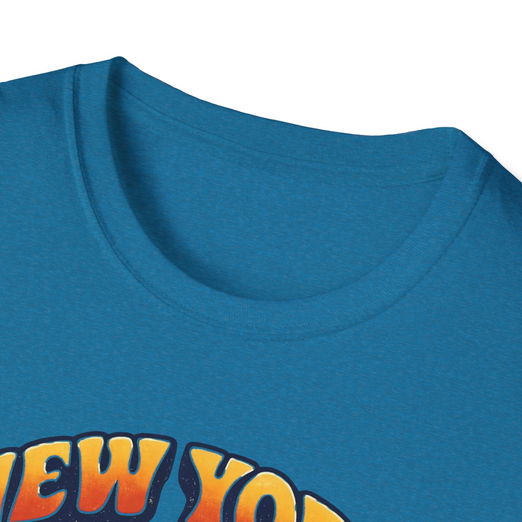 New York "Forget About It" Retro Sunset T-Shirt