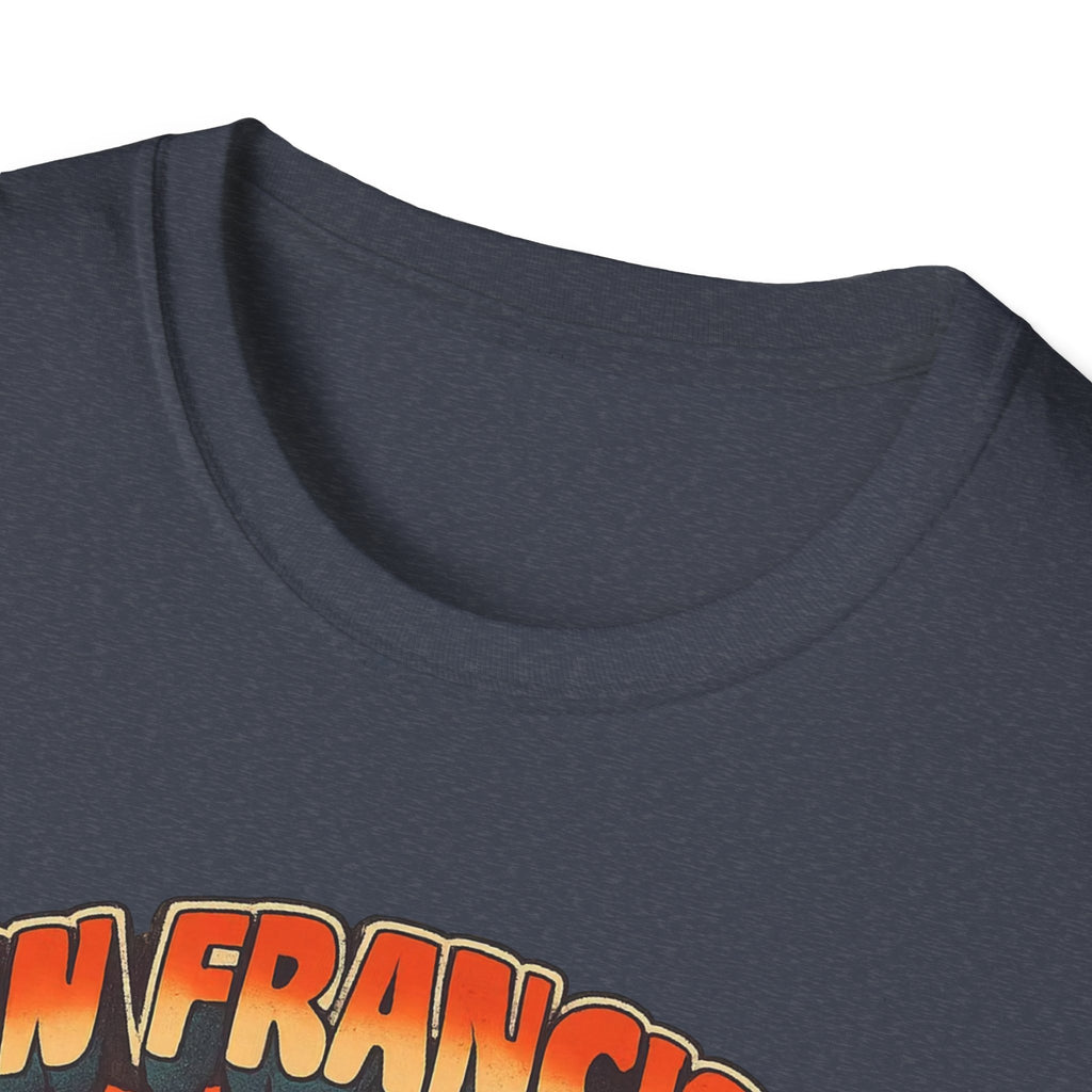 San Francisco Golden State T-Shirt — 'Golden State of Mind' Retro Sunset Tee