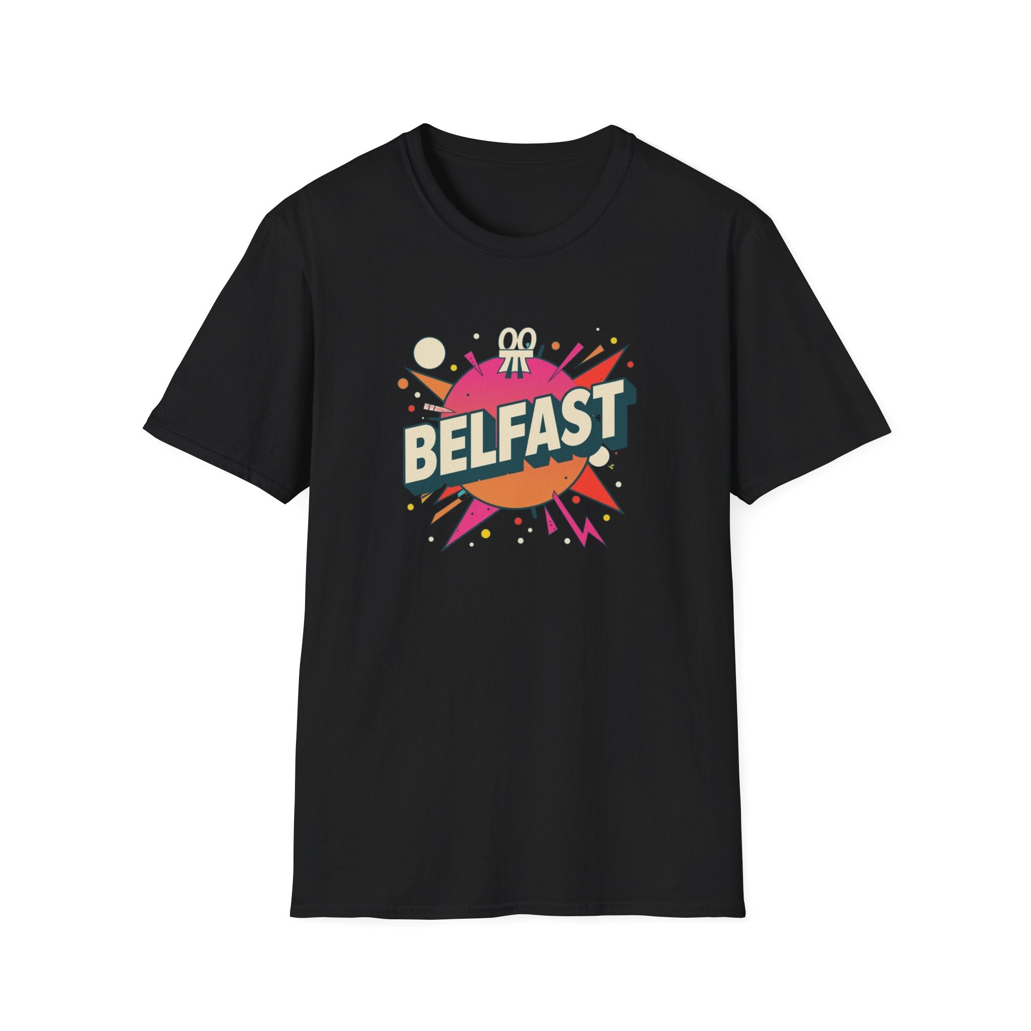 Belfast Retro Pop Art T-Shirt — Vintage City Graphic Tee
