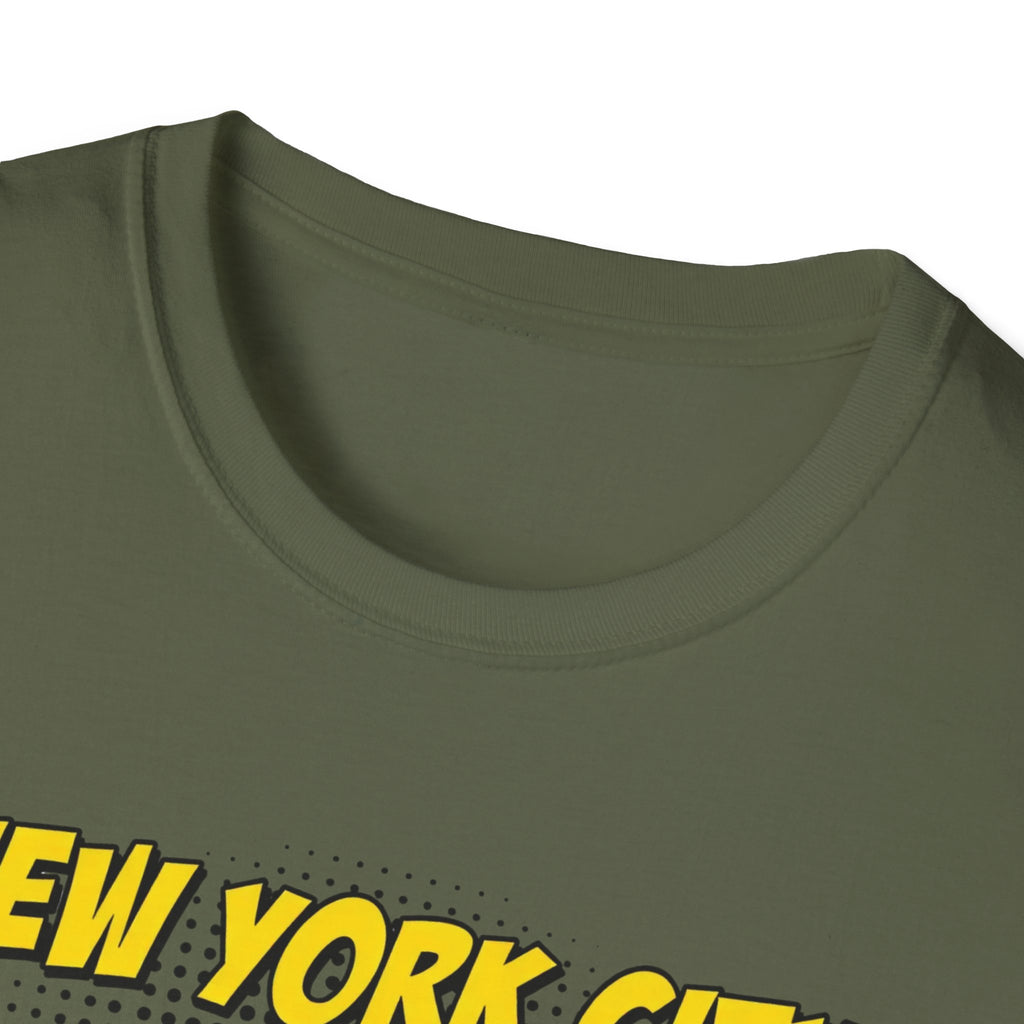 New York City T-Shirt — "If Cities Could Talk, Mine Would Sass" Pop Art Tee