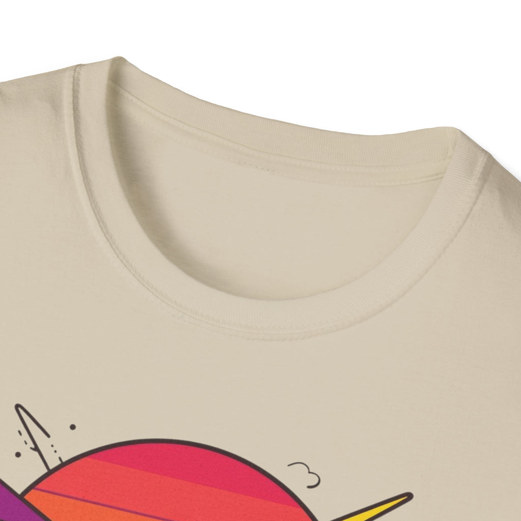 Seattle Retro Sunset T-Shirt — Vintage 80s City Graphic Tee