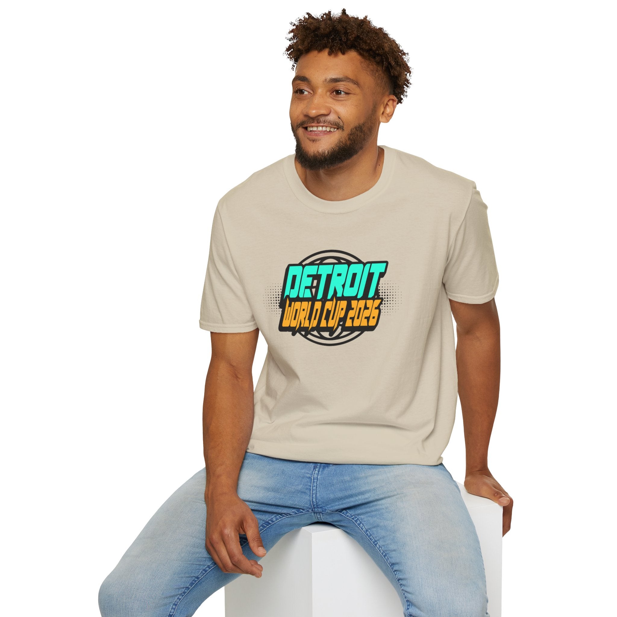 Detroit World Cup 2026 T-Shirt — Retro Soccer Graphic Tee
