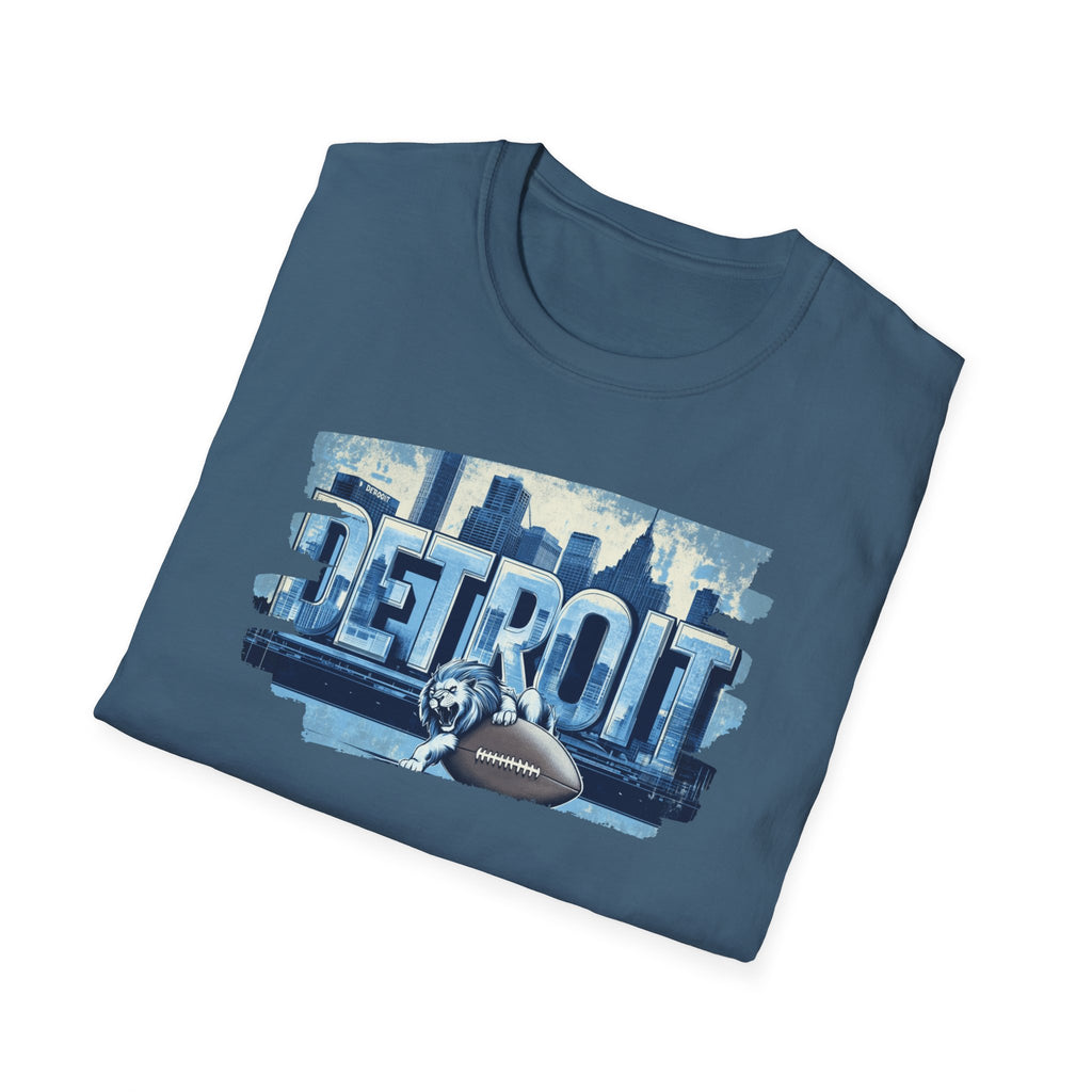 Detroit Skyline Graphic Tee | Detroit City Map, Urban Motor City