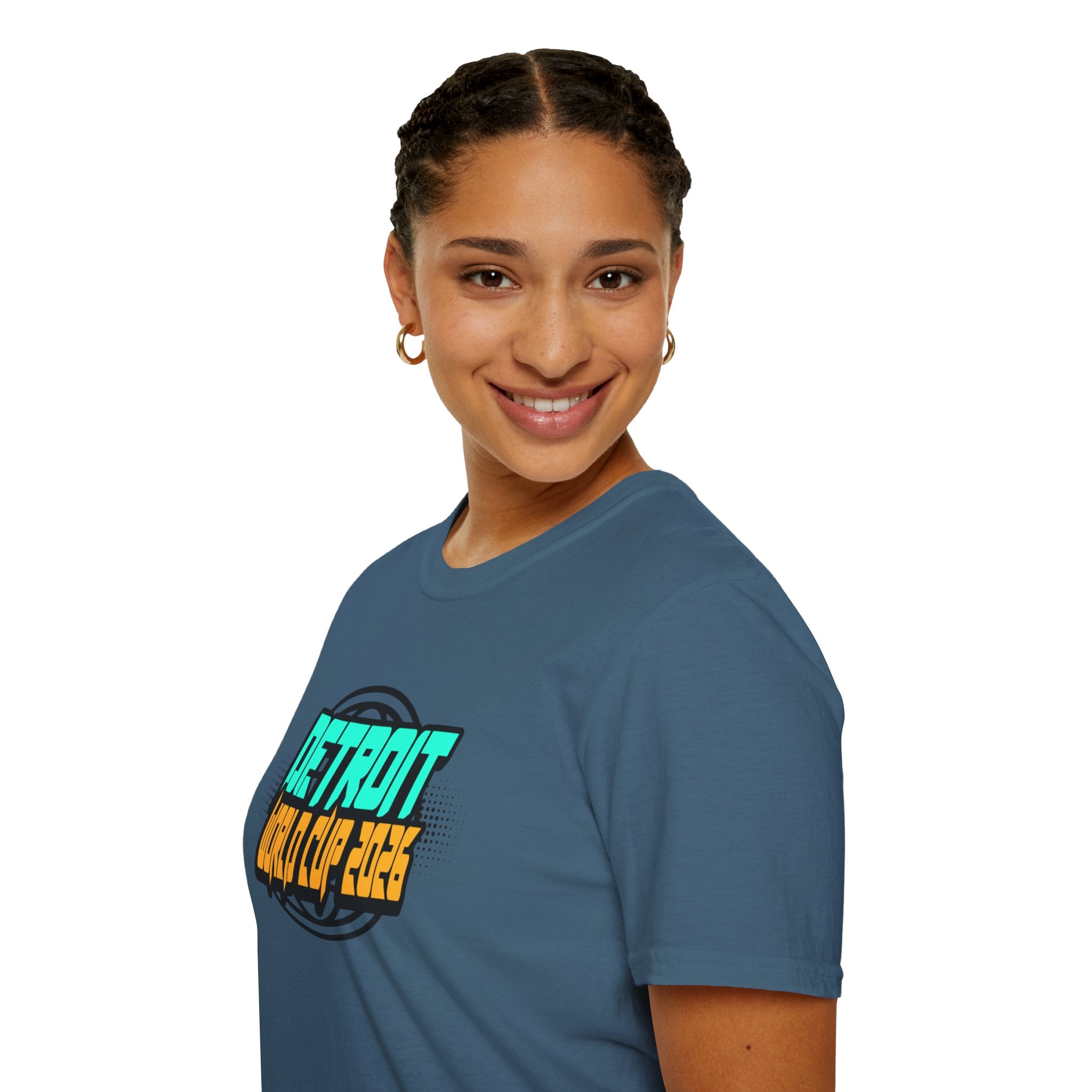 Detroit World Cup 2026 T-Shirt — Retro Soccer Graphic Tee