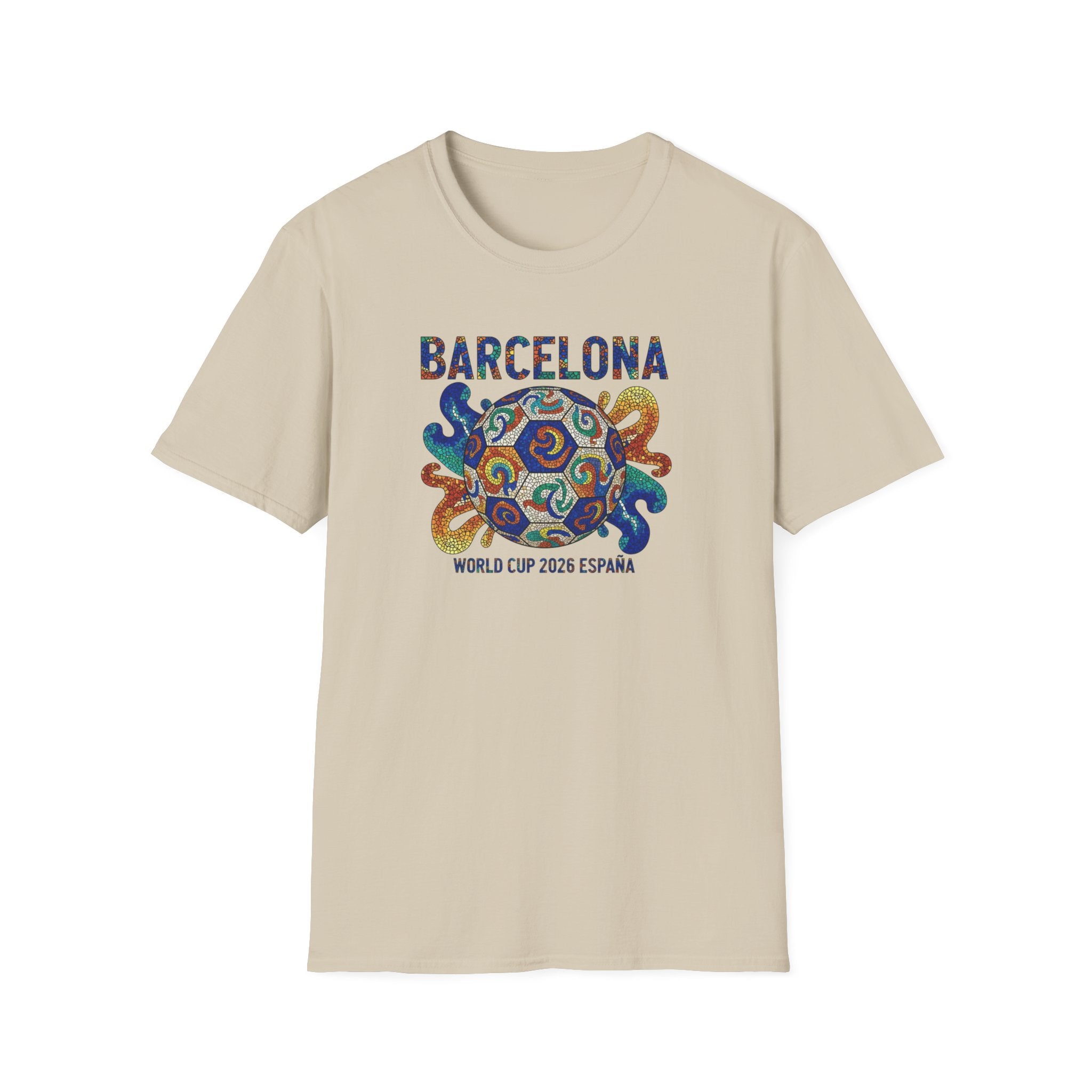 Barcelona Octopus T-Shirt — World Cup España 2026 Soccer Fan Tee