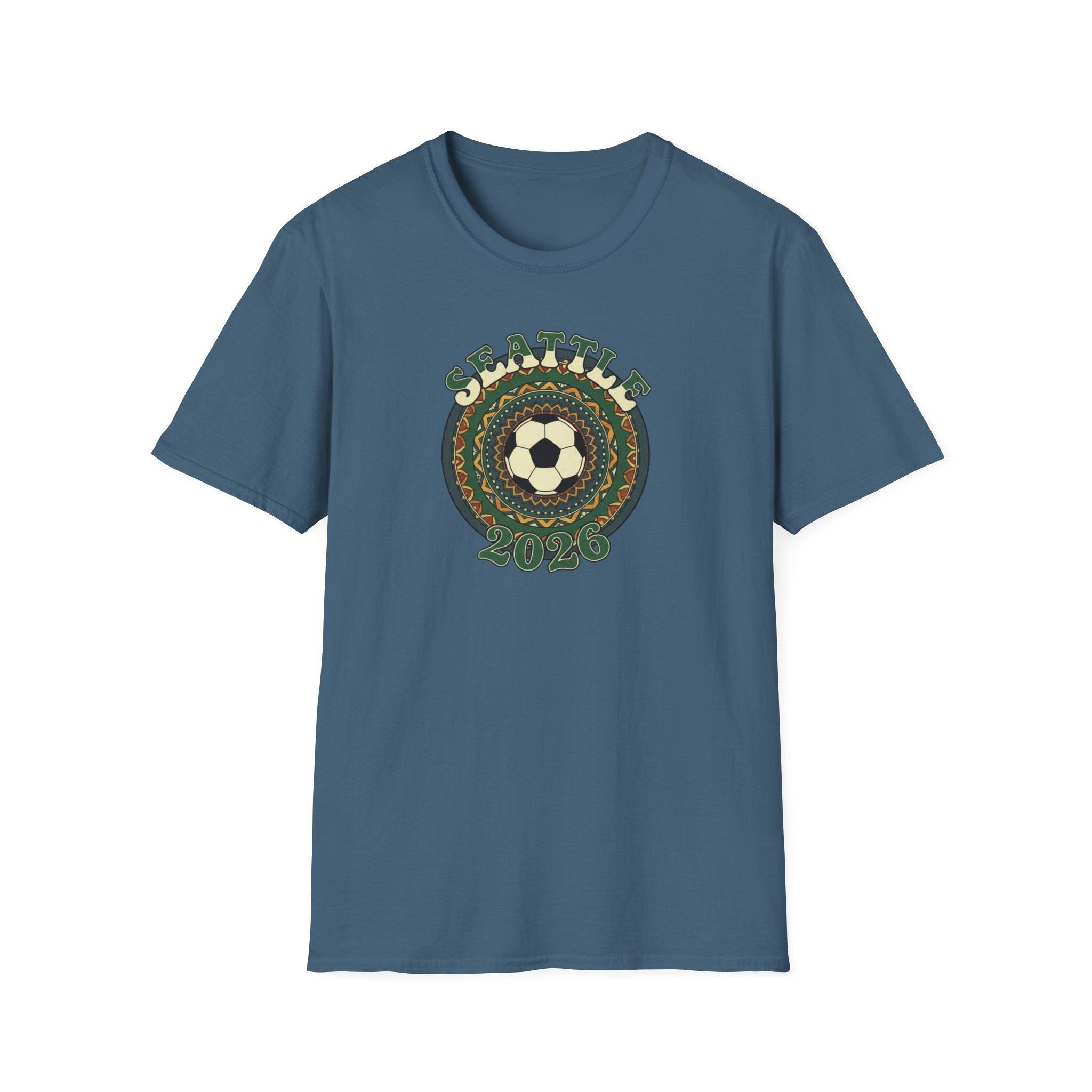 Seattle Soccer Mandala T-Shirt