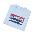 New York Skyline T-Shirt - Patriotic USA City Graphic Tee