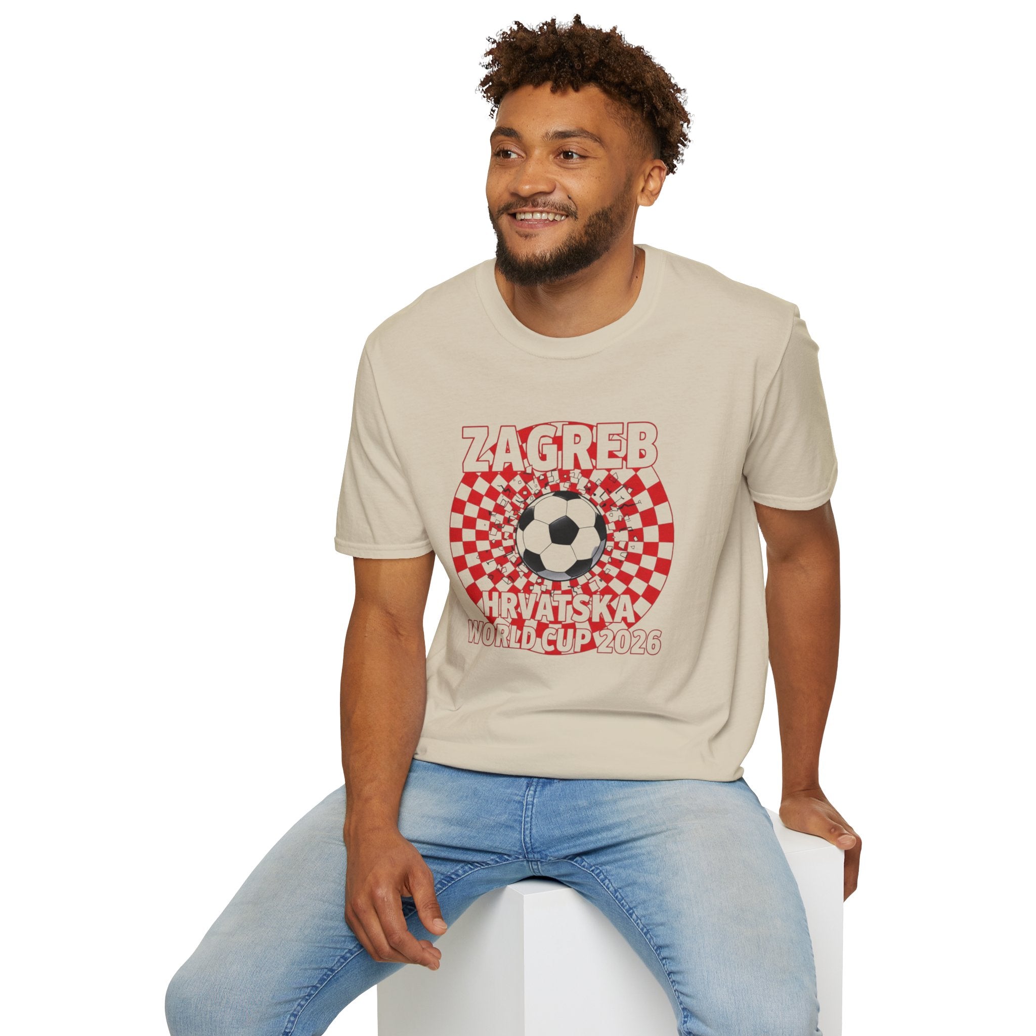 Zagreb Croatia World Cup 2026 Soccer T-Shirt