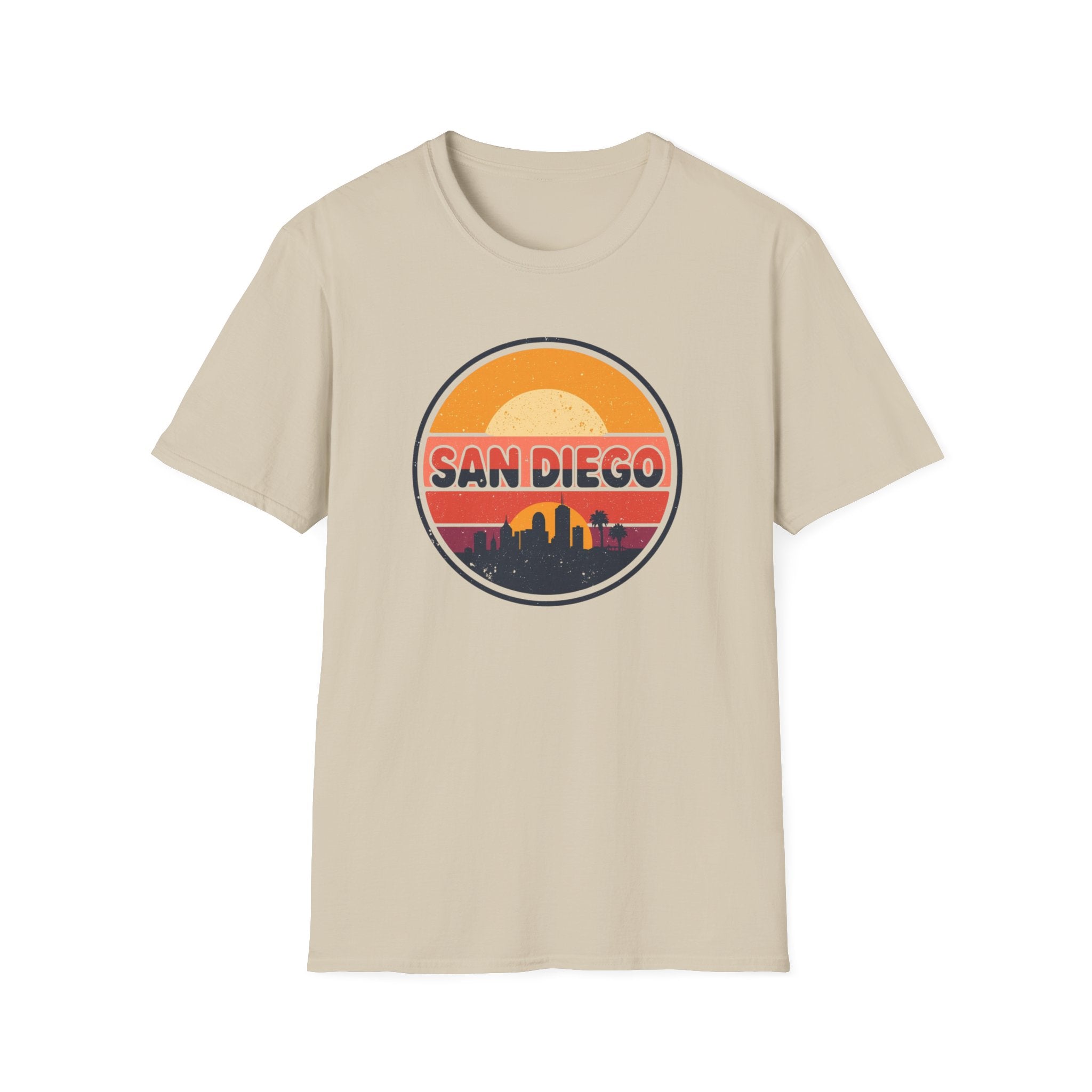 San Diego Sunset Graphic T-Shirt