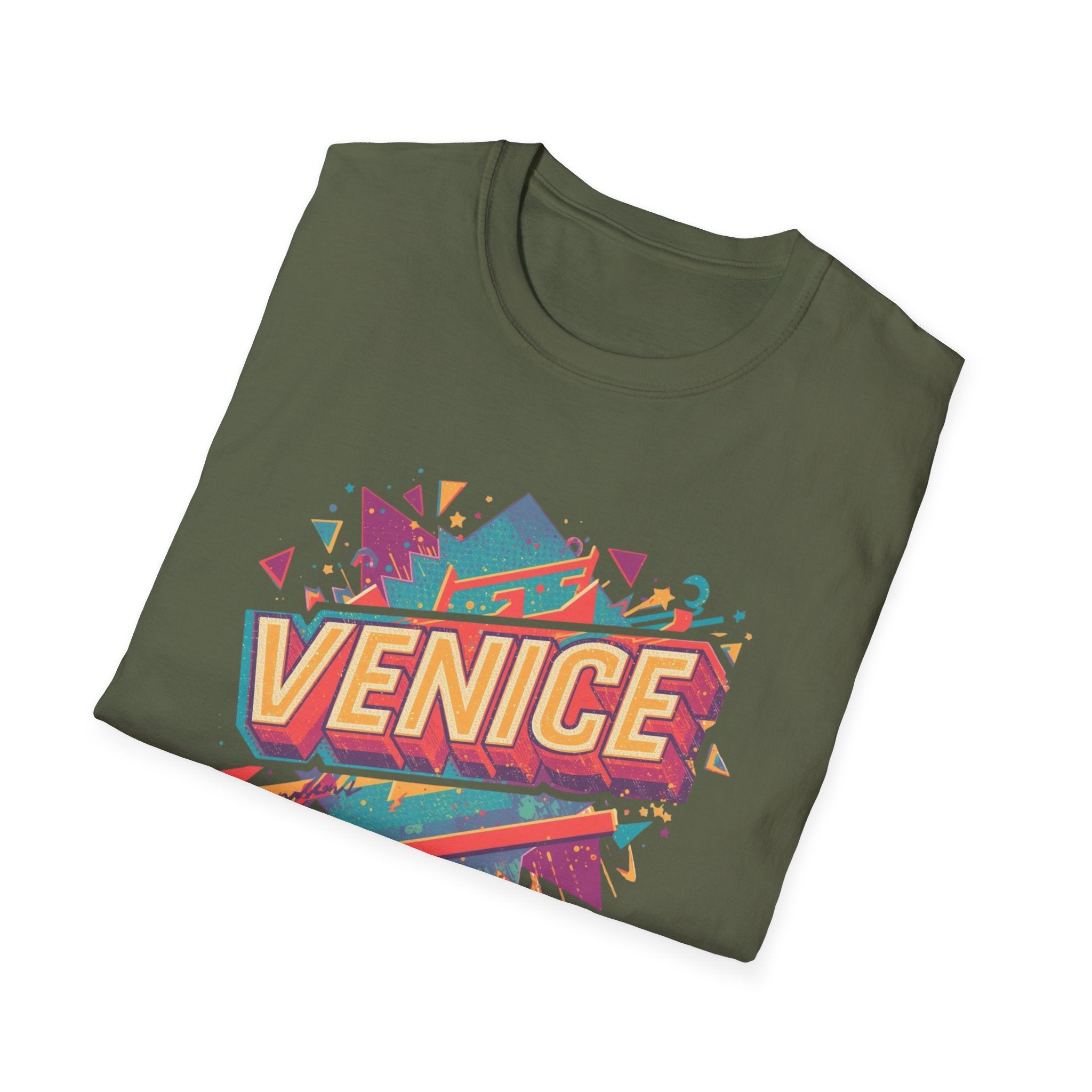 Venice Retro Graphic T-Shirt — Vintage Surf Skate Beach Tee