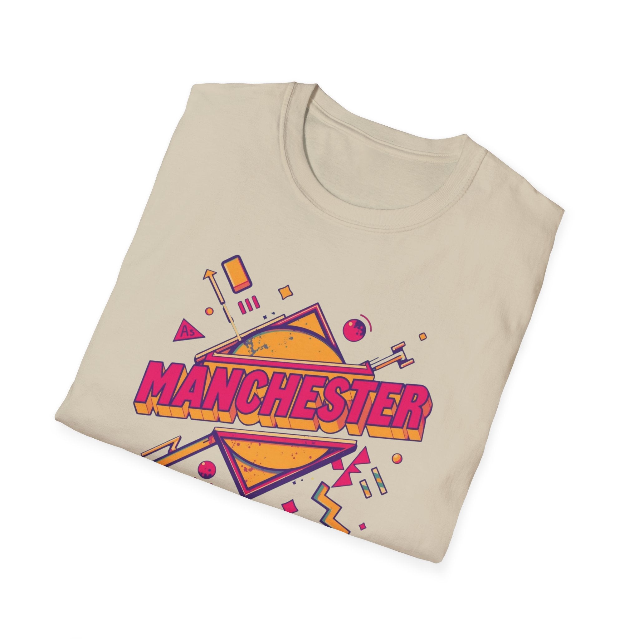 Manchester Retro Graphic T-Shirt