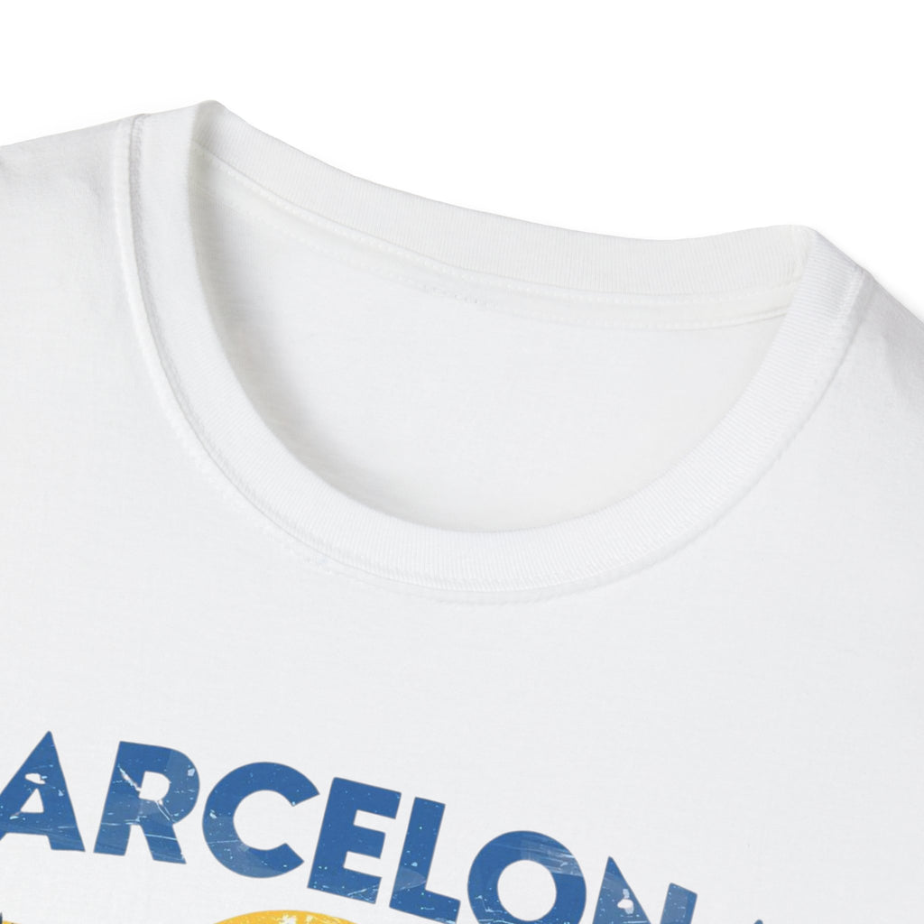 Barcelona Awesome Retro Sunset T-Shirt