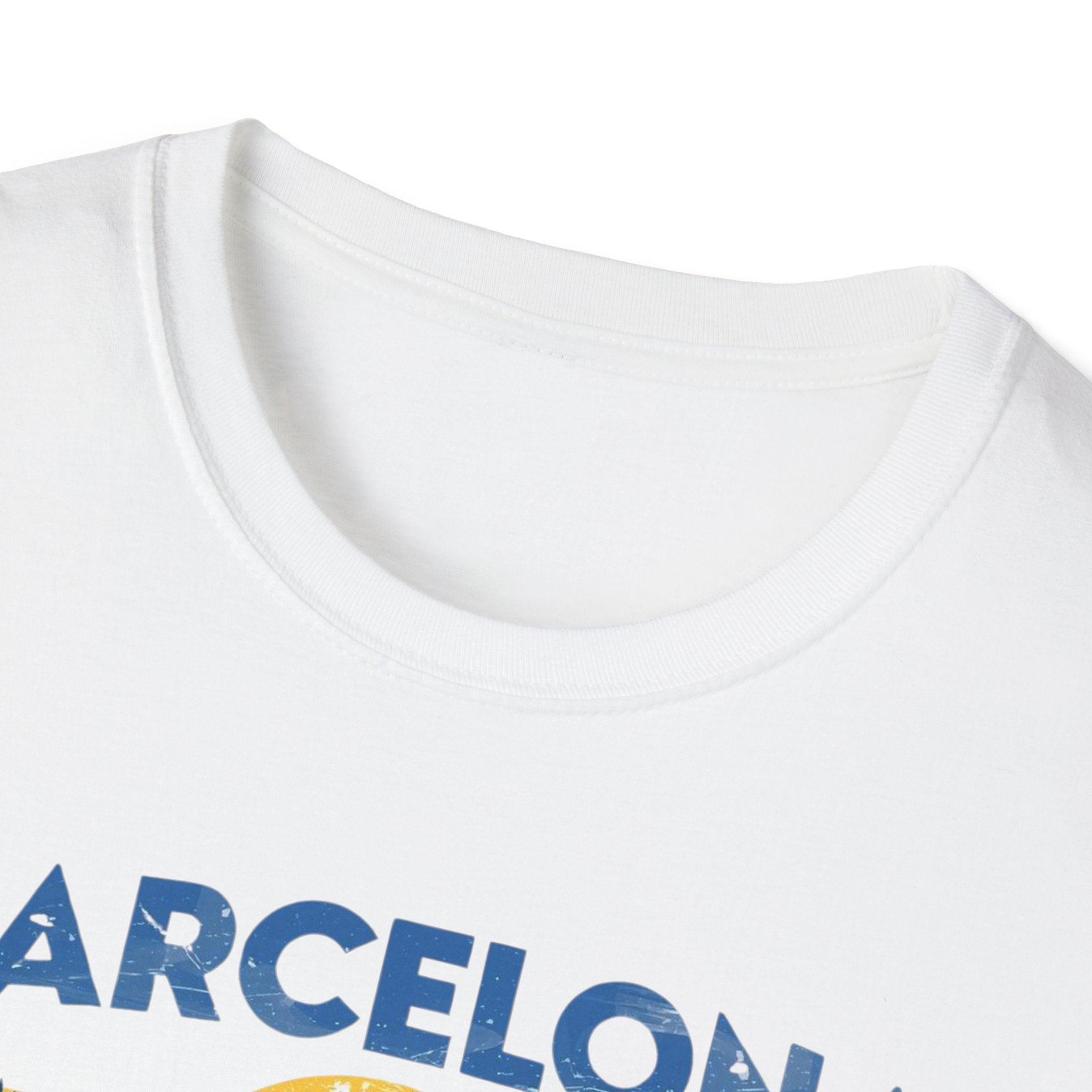Barcelona Awesome Retro Sunset T-Shirt