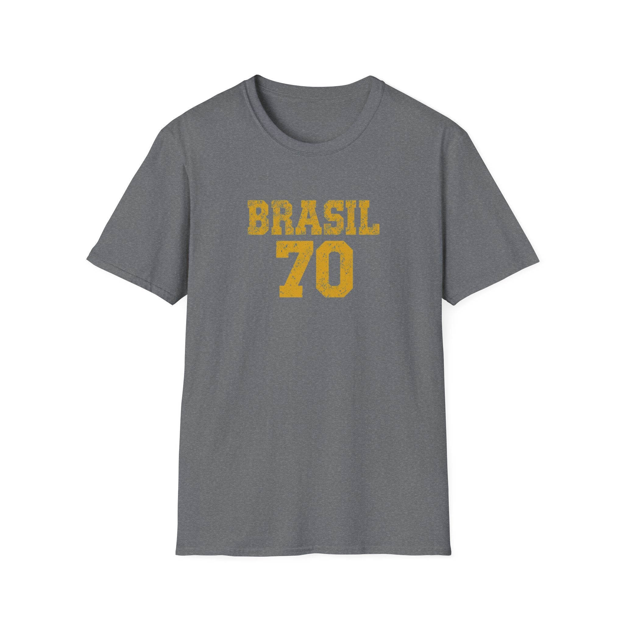 Brasil 70 T-Shirt | Vintage Sports Jersey Number