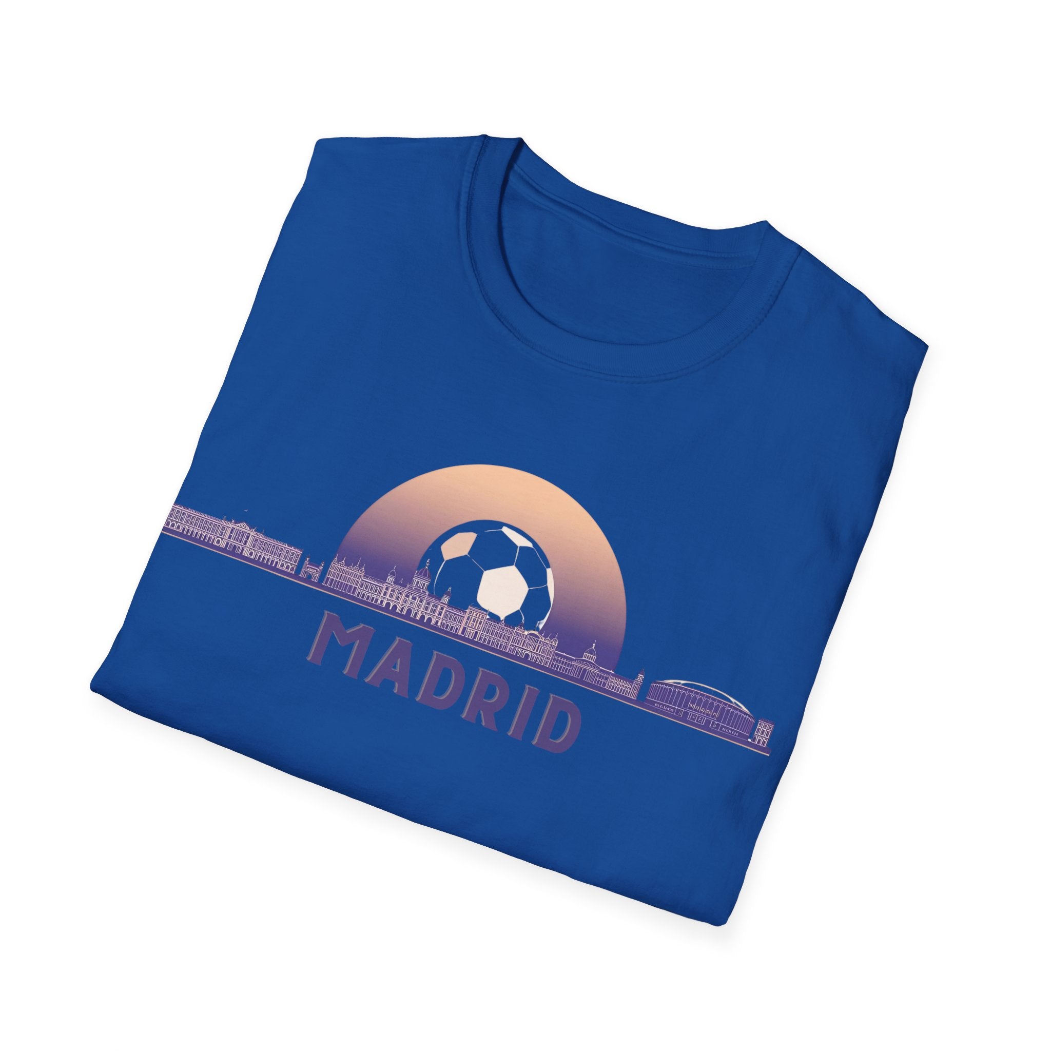 Madrid skyline sunset T-Shirt | Madrid city silhouette tee