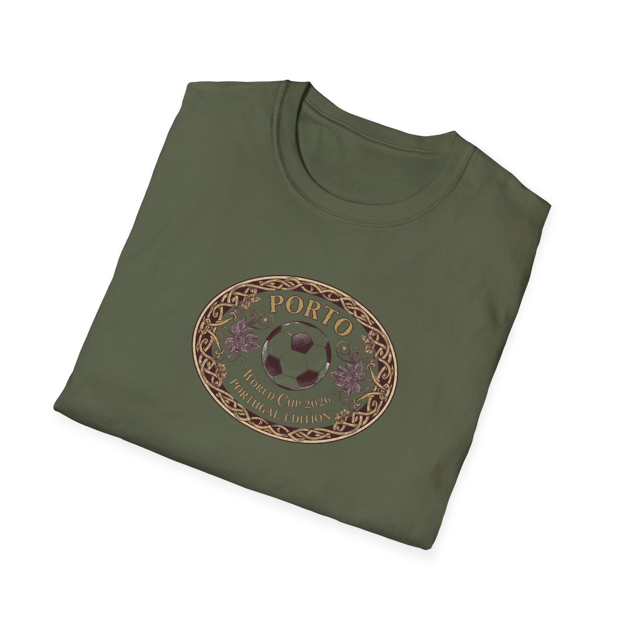 Porto Vintage Soccer Emblem T-Shirt