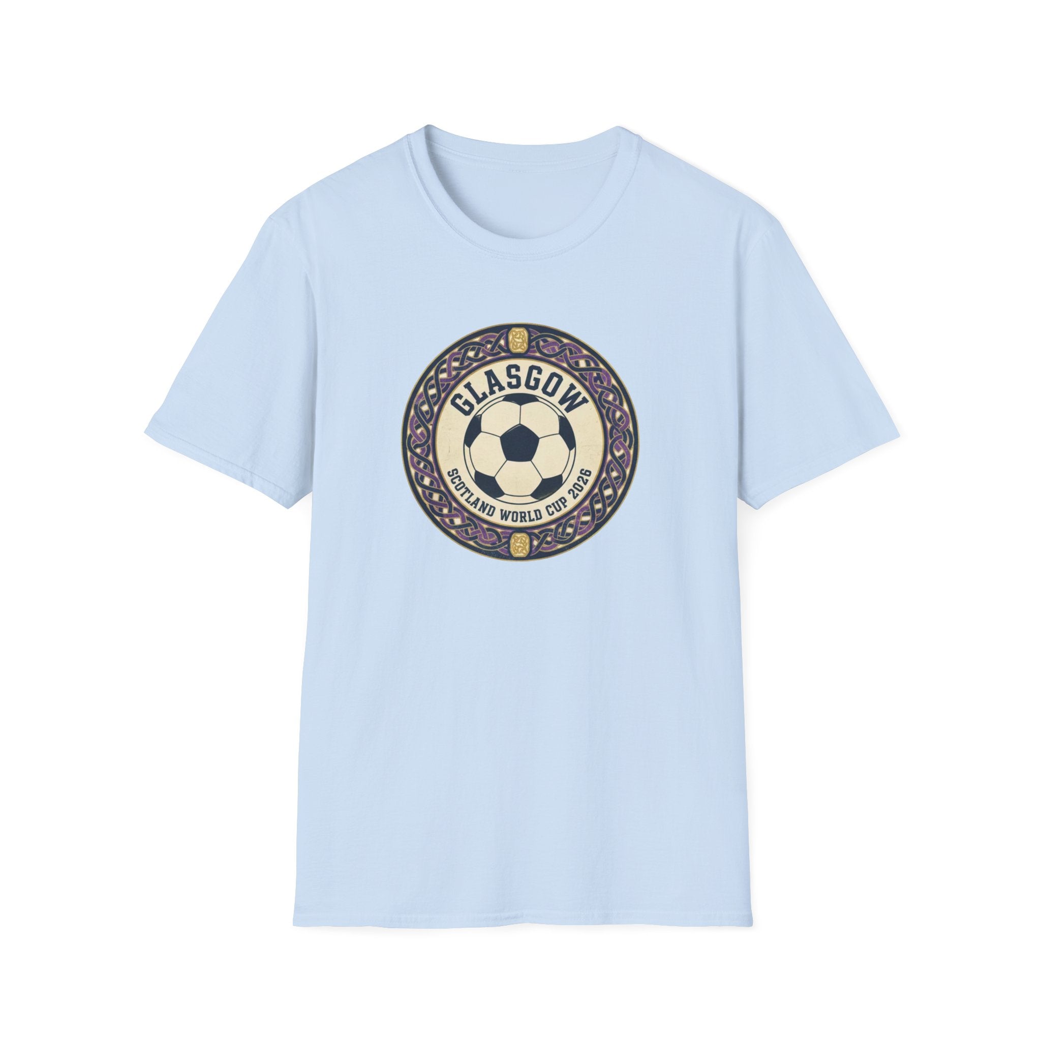 Glasgow Vintage Soccer Badge T-Shirt
