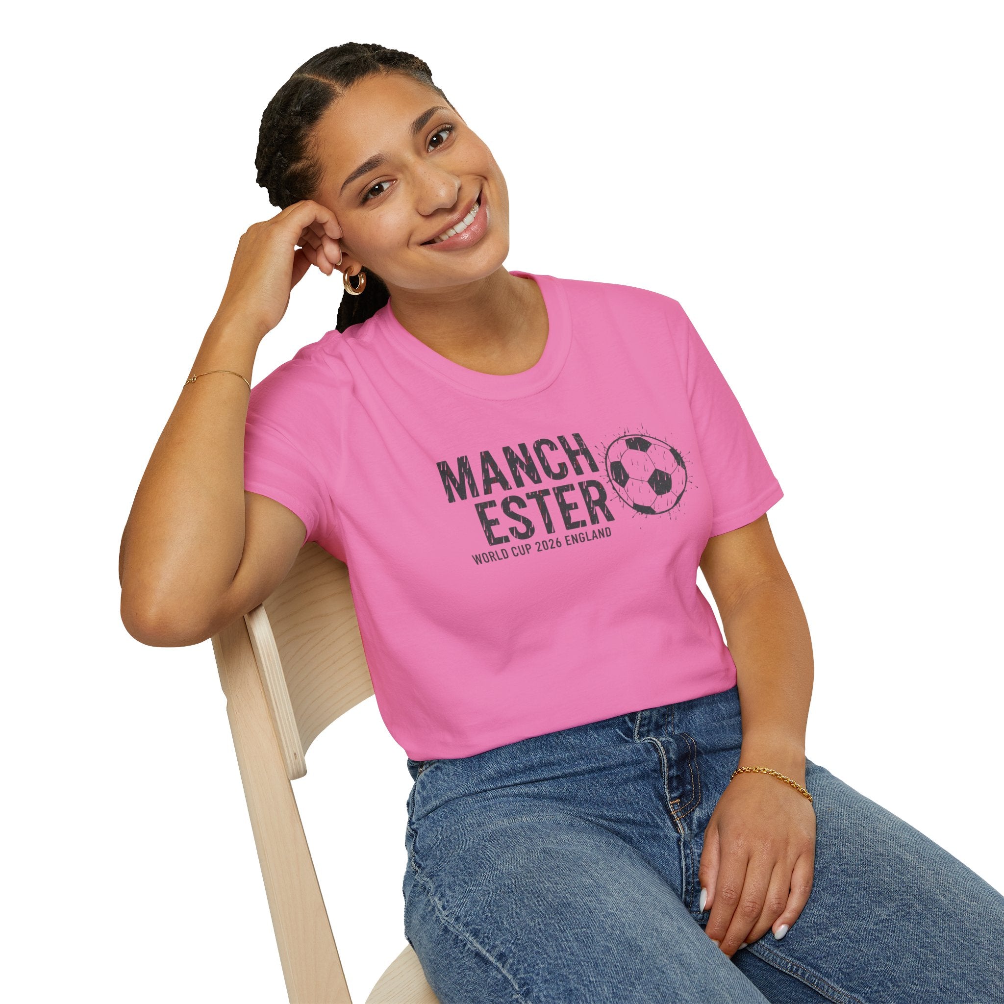Manchester Soccer T-Shirt – Vintage Football Graphic Tee