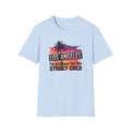 Los Angeles Sunset T-Shirt – "I'm just here for the Street Cred" Graphic Tee