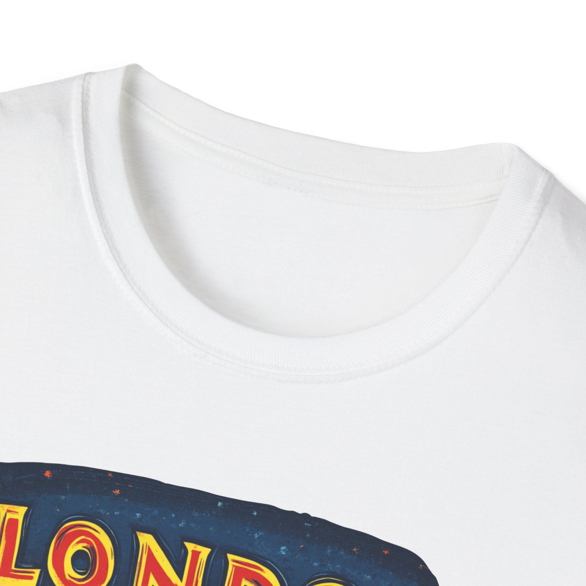 London Vintage Double-Decker Bus T-Shirt | Retro Cityscape Tee
