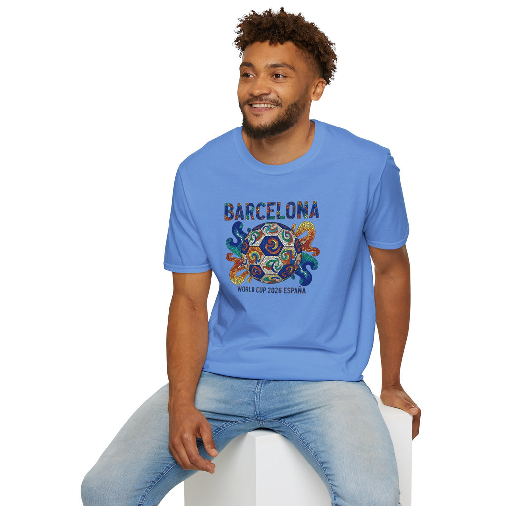 Barcelona Octopus T-Shirt — World Cup España 2026 Soccer Fan Tee