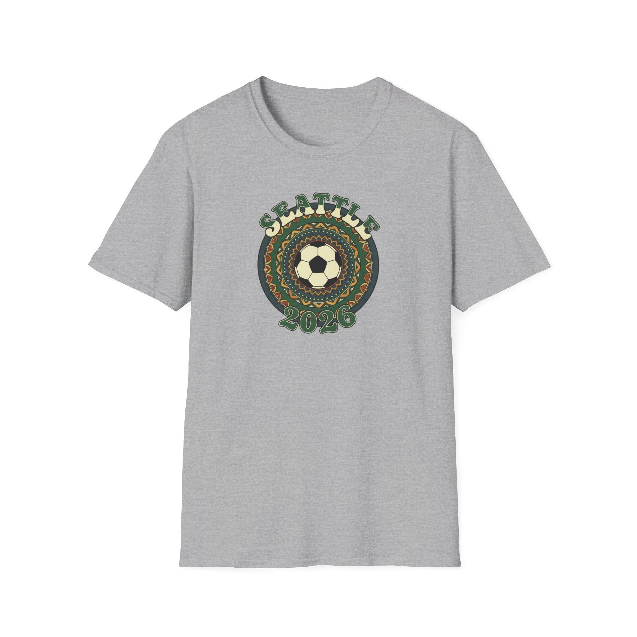 Seattle Soccer Mandala T-Shirt