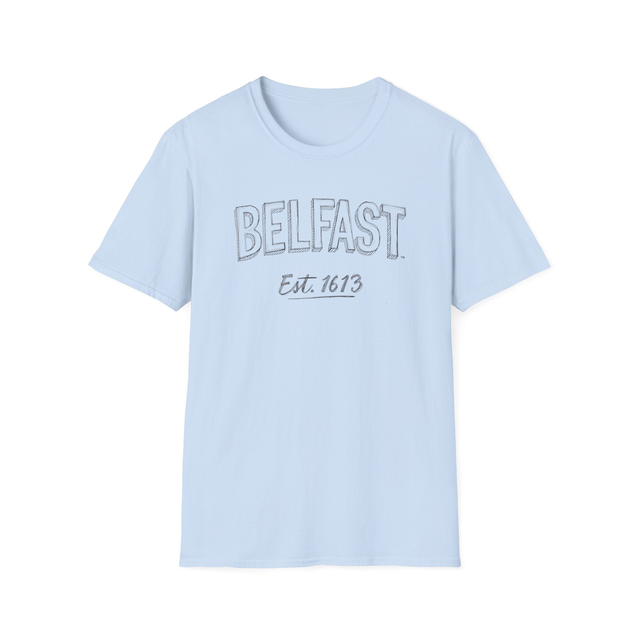 Belfast Est. 1613 Vintage-Style T-Shirt — Retro City Pride Tee