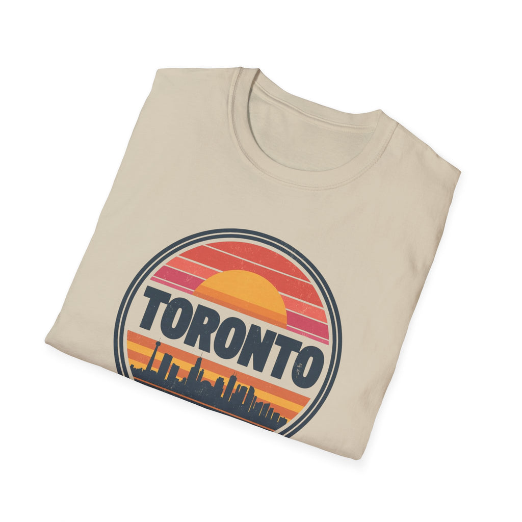 Toronto Sunset T-Shirt — Retro City Skyline Graphic Tee