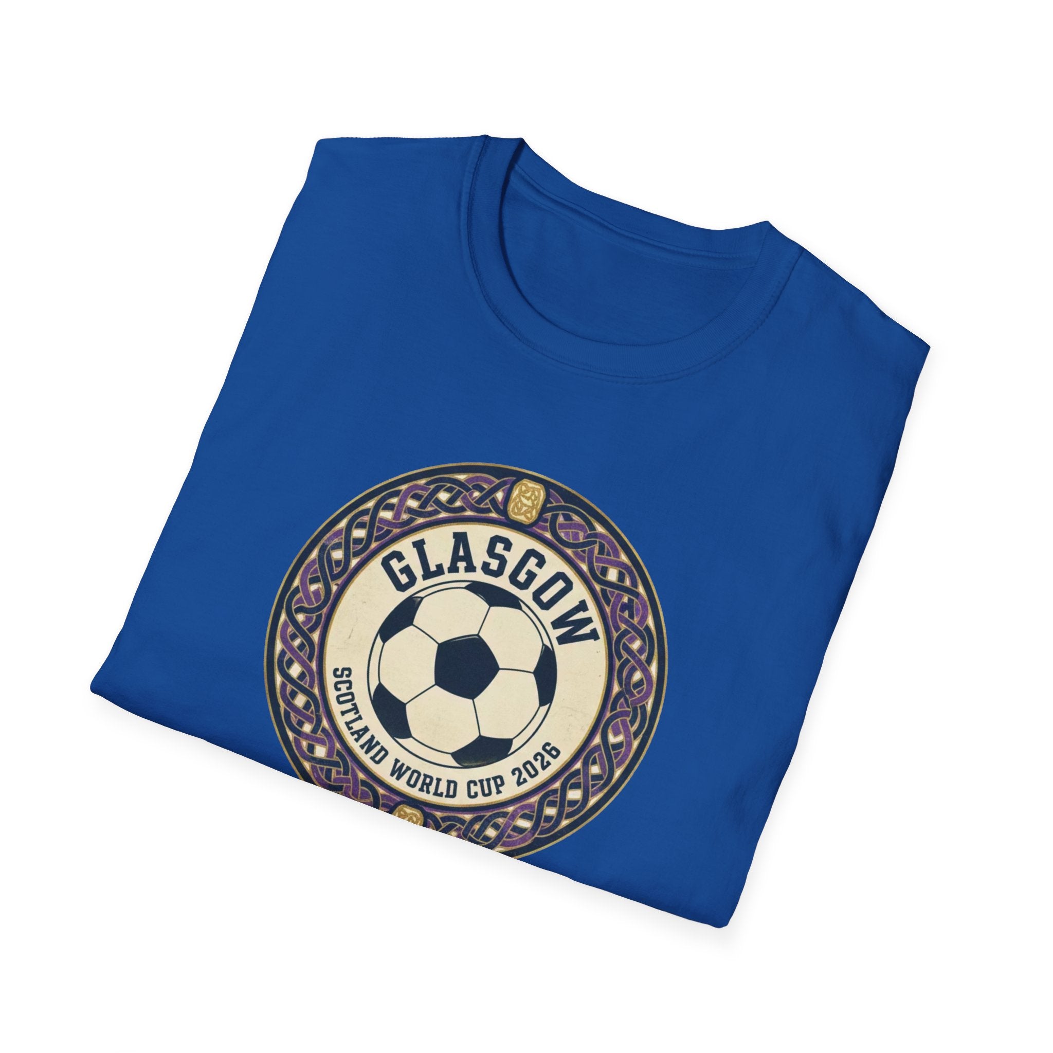 Glasgow Vintage Soccer Badge T-Shirt