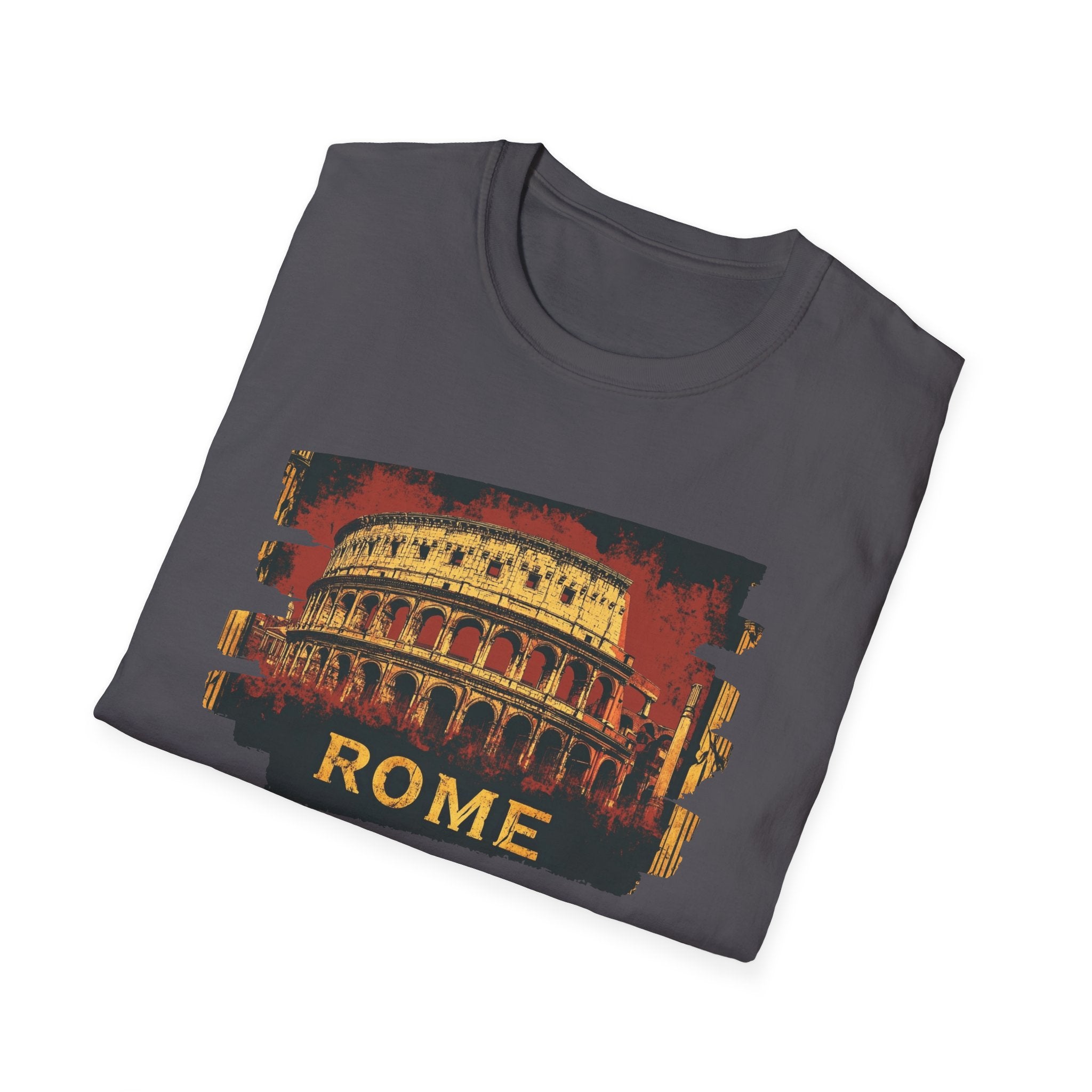 Colosseum Rome graphic T-Shirt | Vintage Roman Landmark travel tee