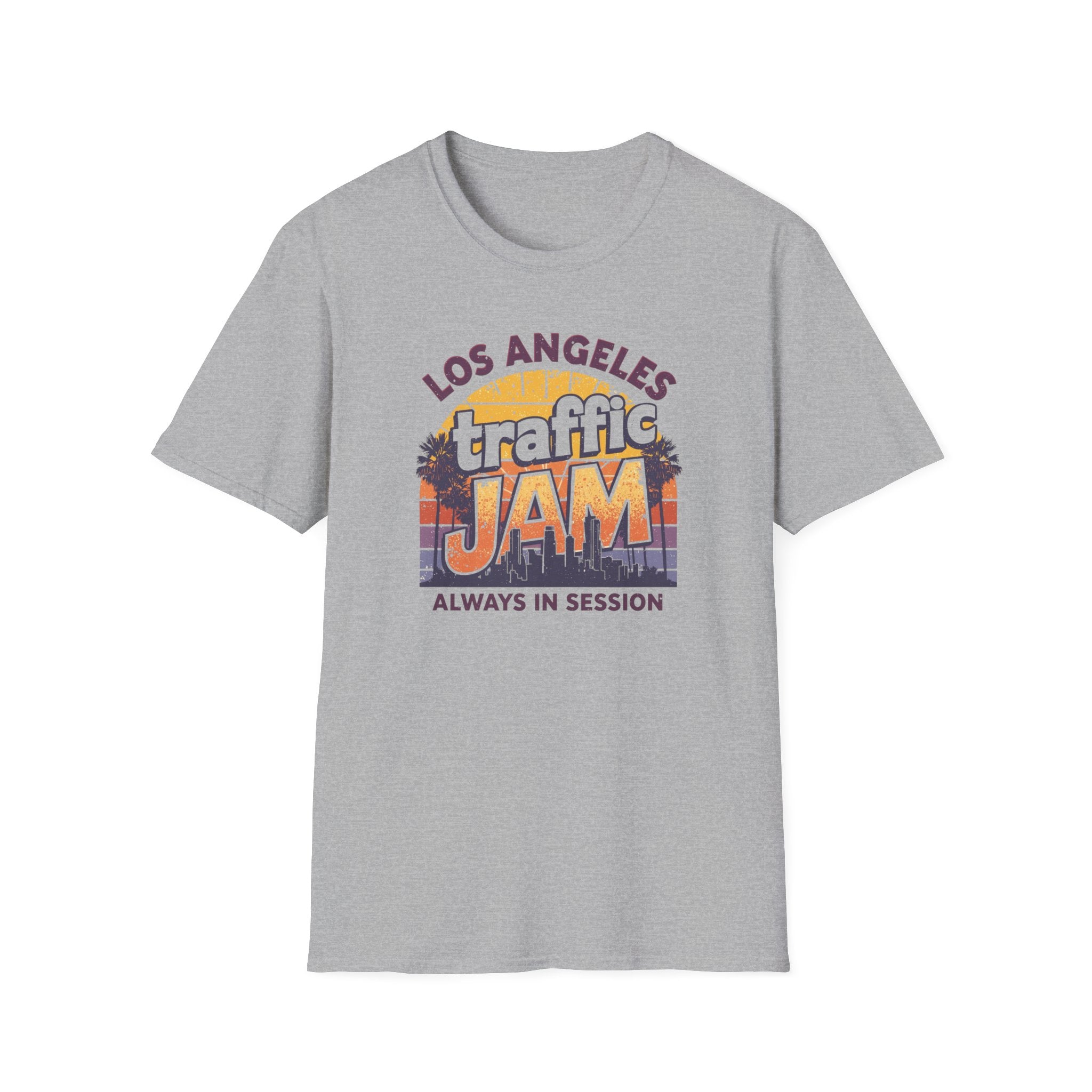 Los Angeles Traffic Jam T-Shirt — Retro 'Always in Session' CA City Tee