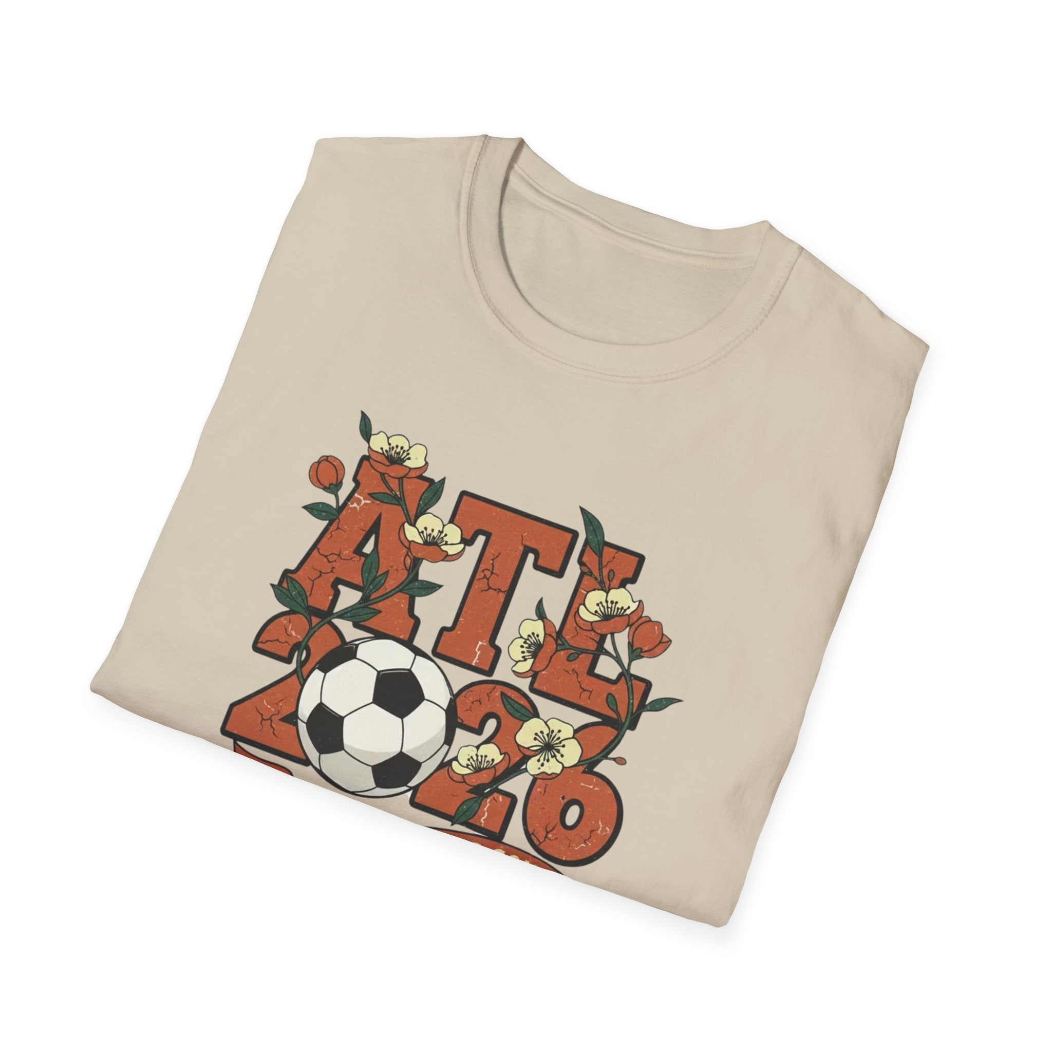 Atlanta (ATL) World Cup 2030 Soccer T-Shirt — "World Cup Comes South" Retro Design
